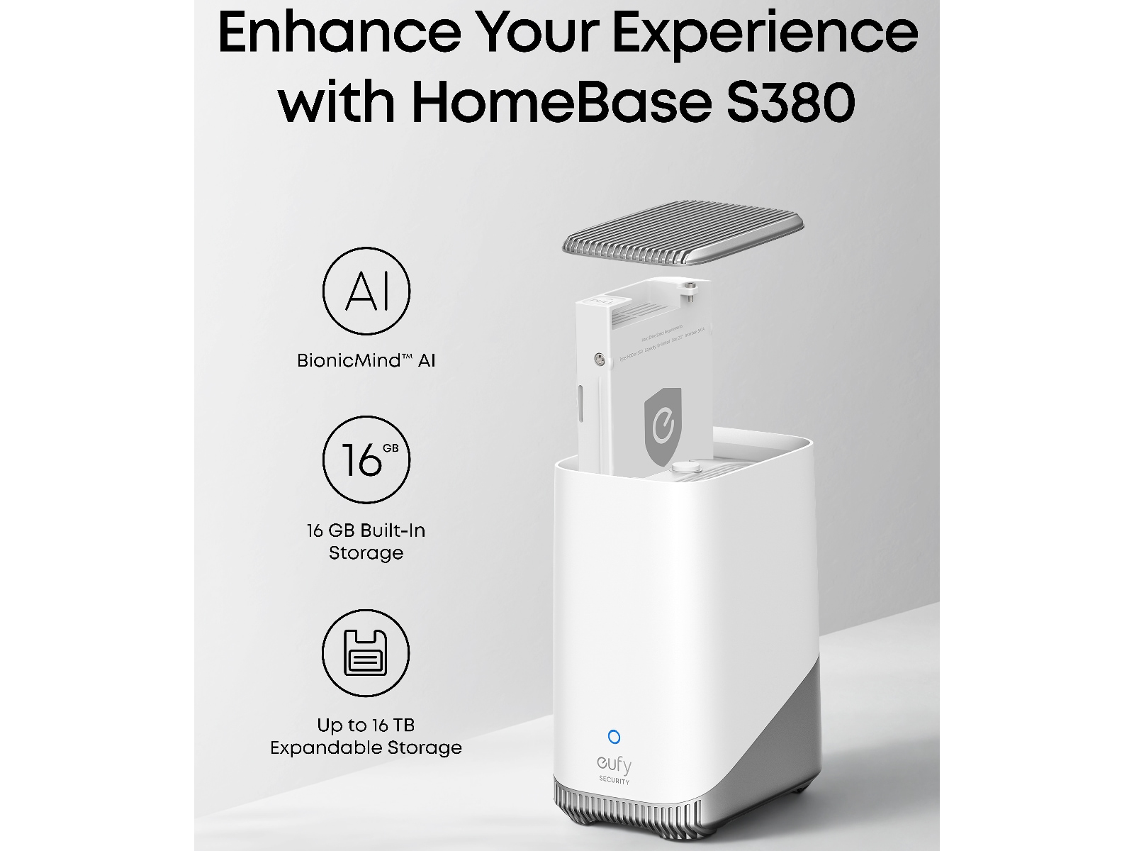 Eufy EufyCam 4x E40 overvåkningskamera (HomeBase S380) Overvåkningskameraer