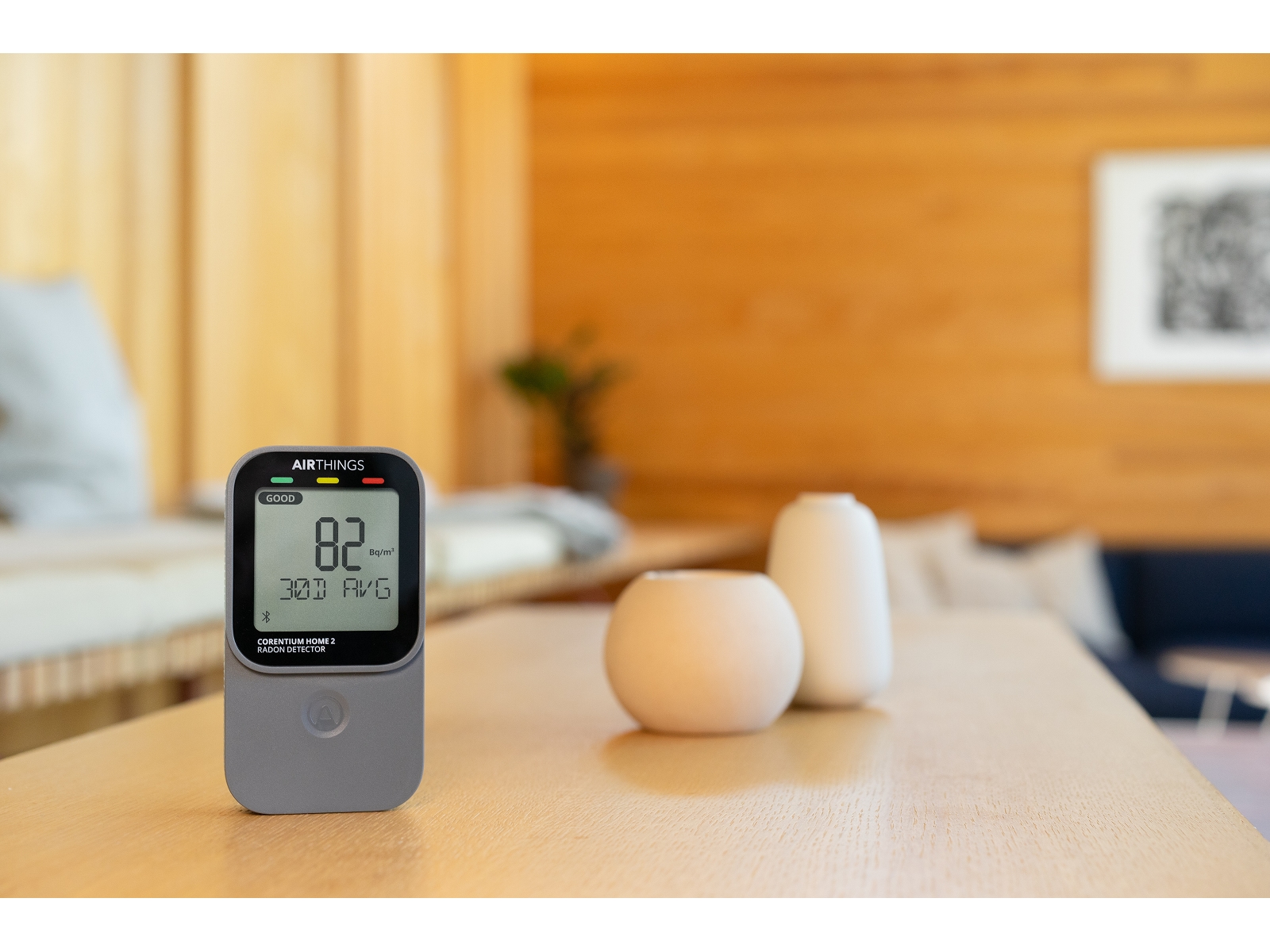Airthings Corentium Home 2 Radonmåler Diverse sikkerhet