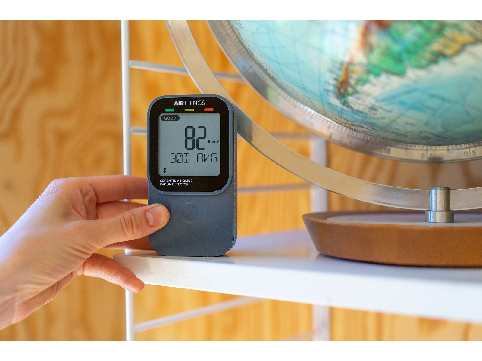 Airthings Corentium Home 2 Radonmåler Diverse sikkerhet