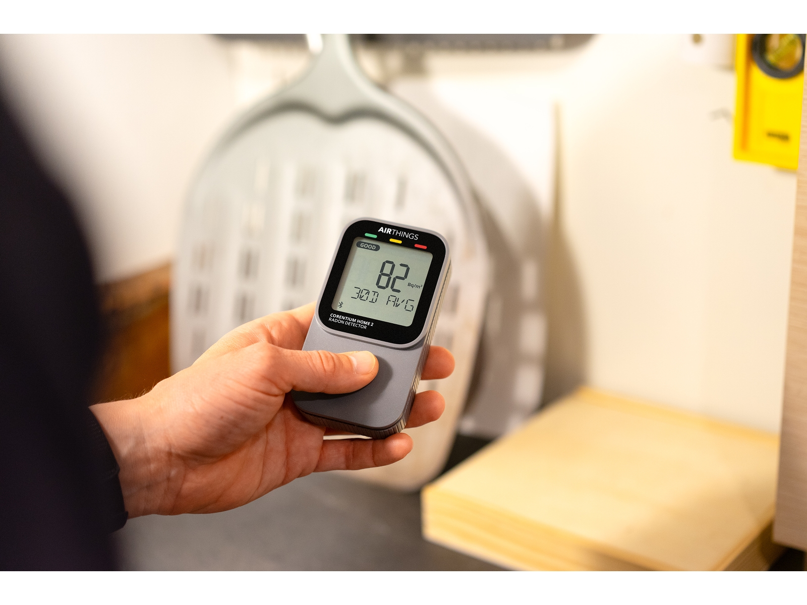 Airthings Corentium Home 2 Radonmåler Diverse sikkerhet