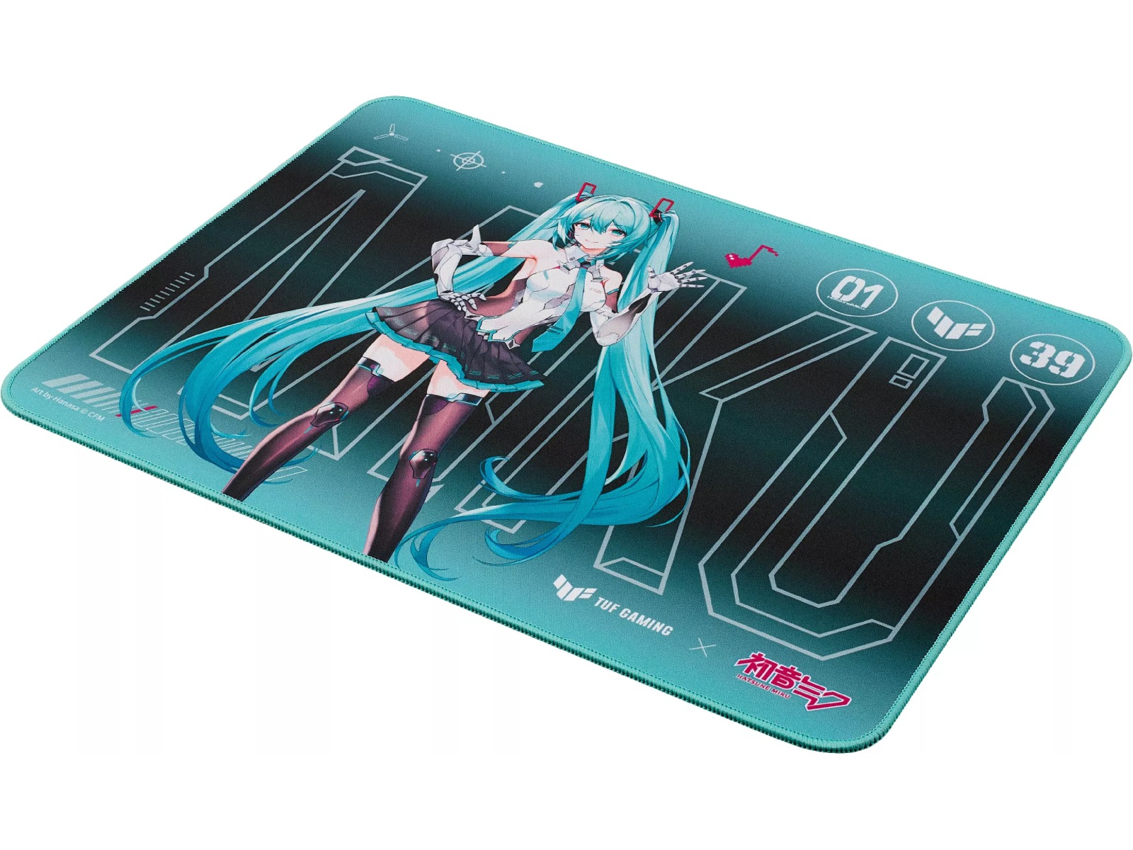 Asus TUF Gaming P1 Hatsune Miku Musematte Gamingmusematte
