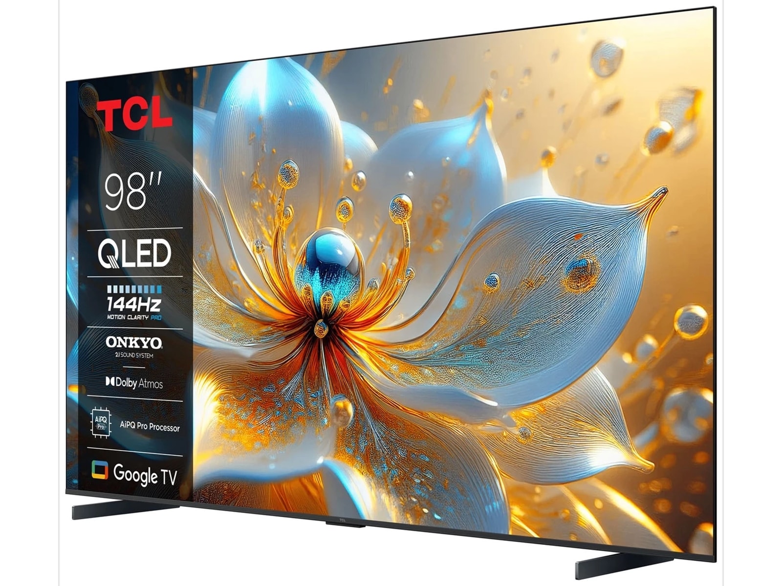 TCL 98" T8C 4K QLED Google TV (2025) Over 80 tommer TV
