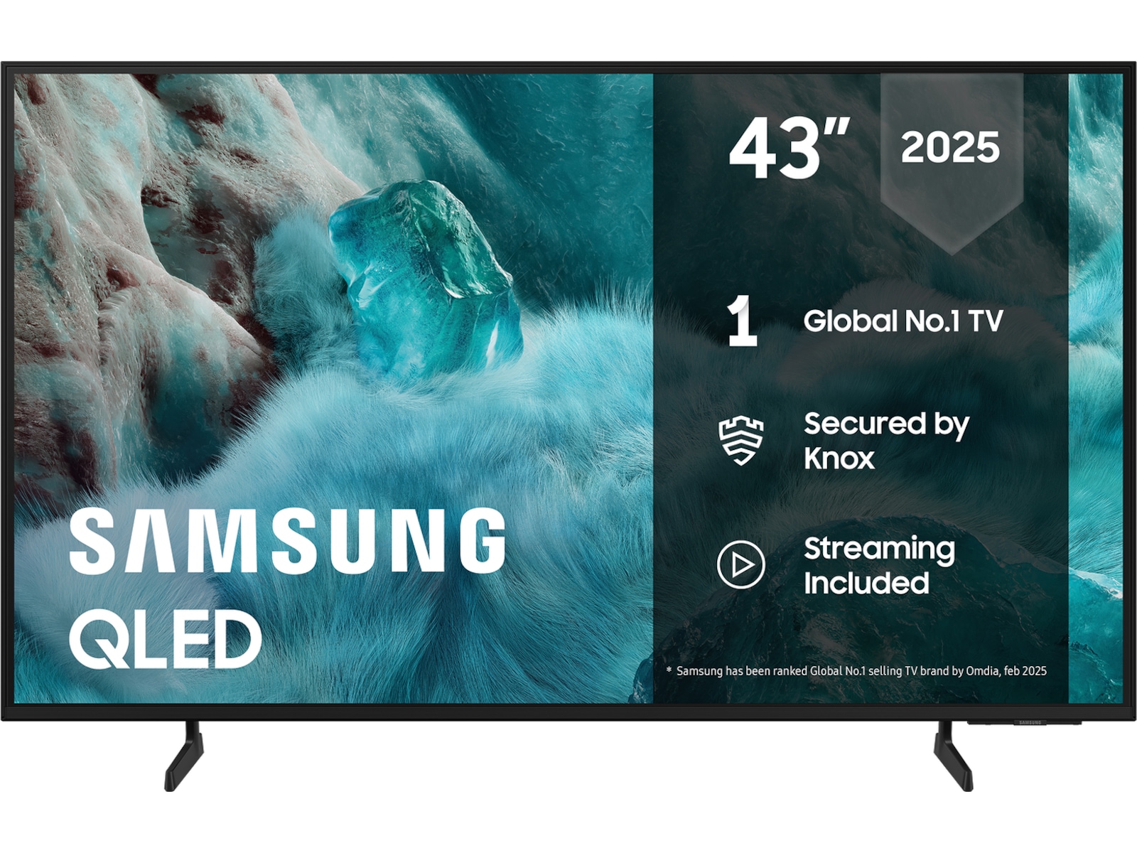 Samsung 43" Q7FA QLED 4K Smart TV (2025) -B-Grade Demo TV/projektor