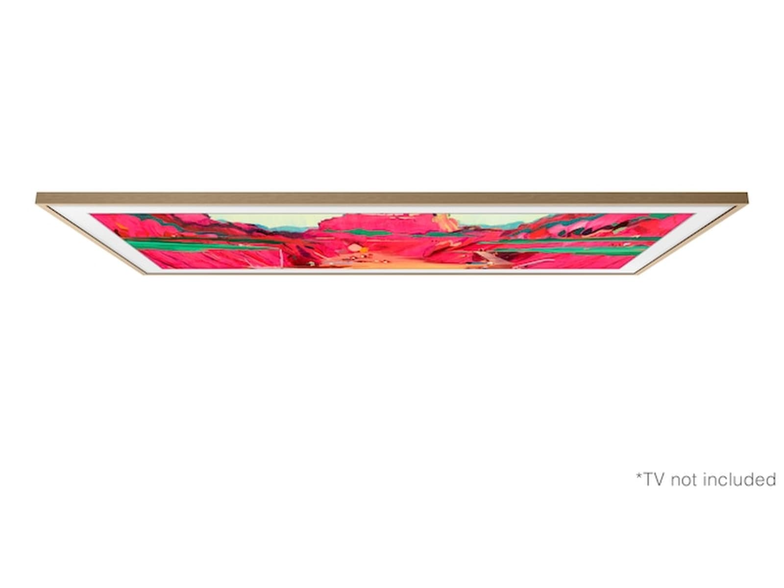 Samsung 75" ramme til The Frame og The Frame Pro (2021-2025, Beige Wood) TV-ramme & tilbehør