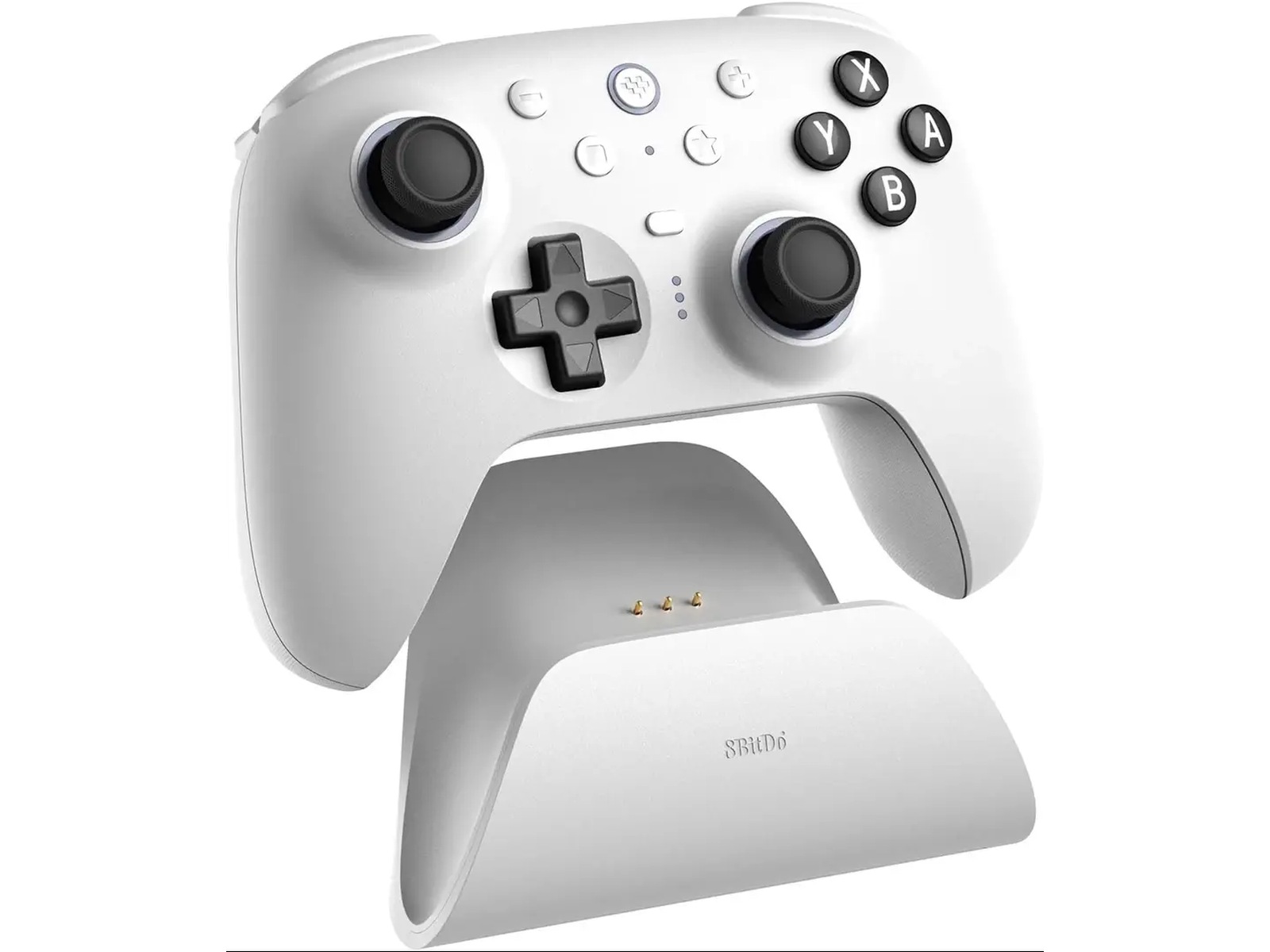 8BitDo Ultimate 2 Trådløs Bluetooth Kontroller (hvit) Gamepad