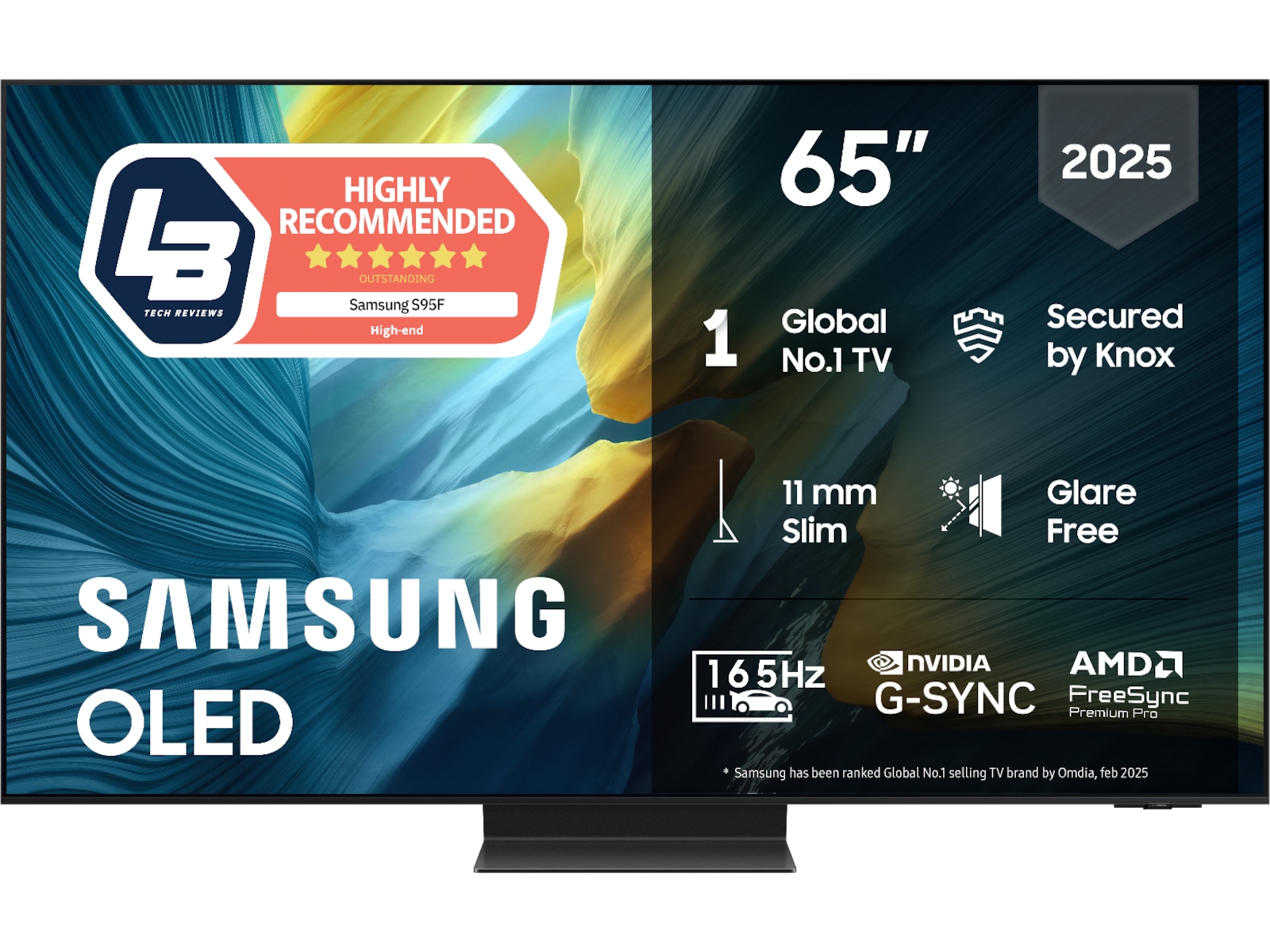 Samsung 65" S95F OLED 4K Smart TV (2025) -B-Grade Demo TV/projektor