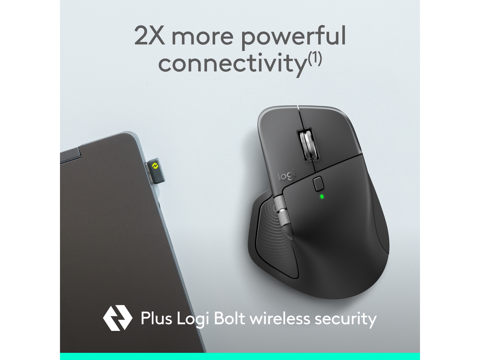 Logitech MX Master 4 for Business Trådløs Ergonomisk Mus (grafittgrå) Mus