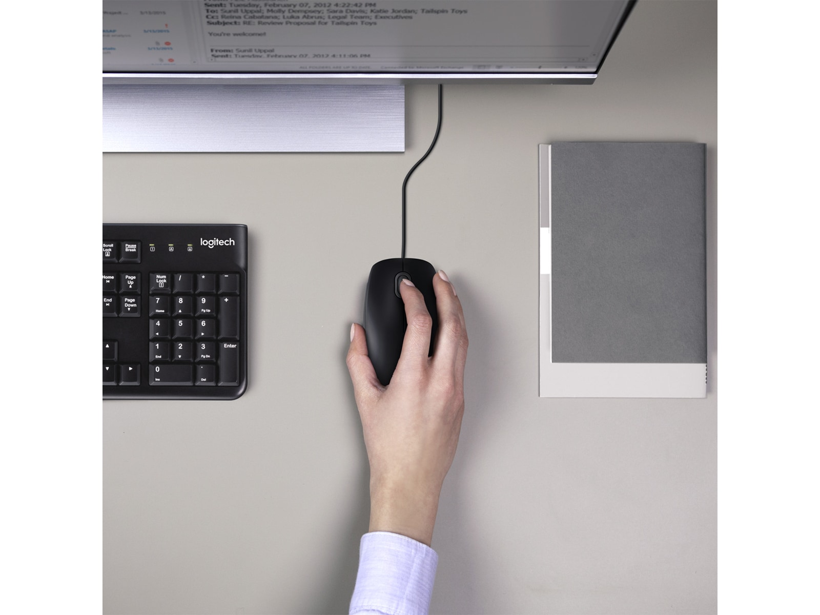 Logitech MK120 Combo Mus & tastatur -kombipakker