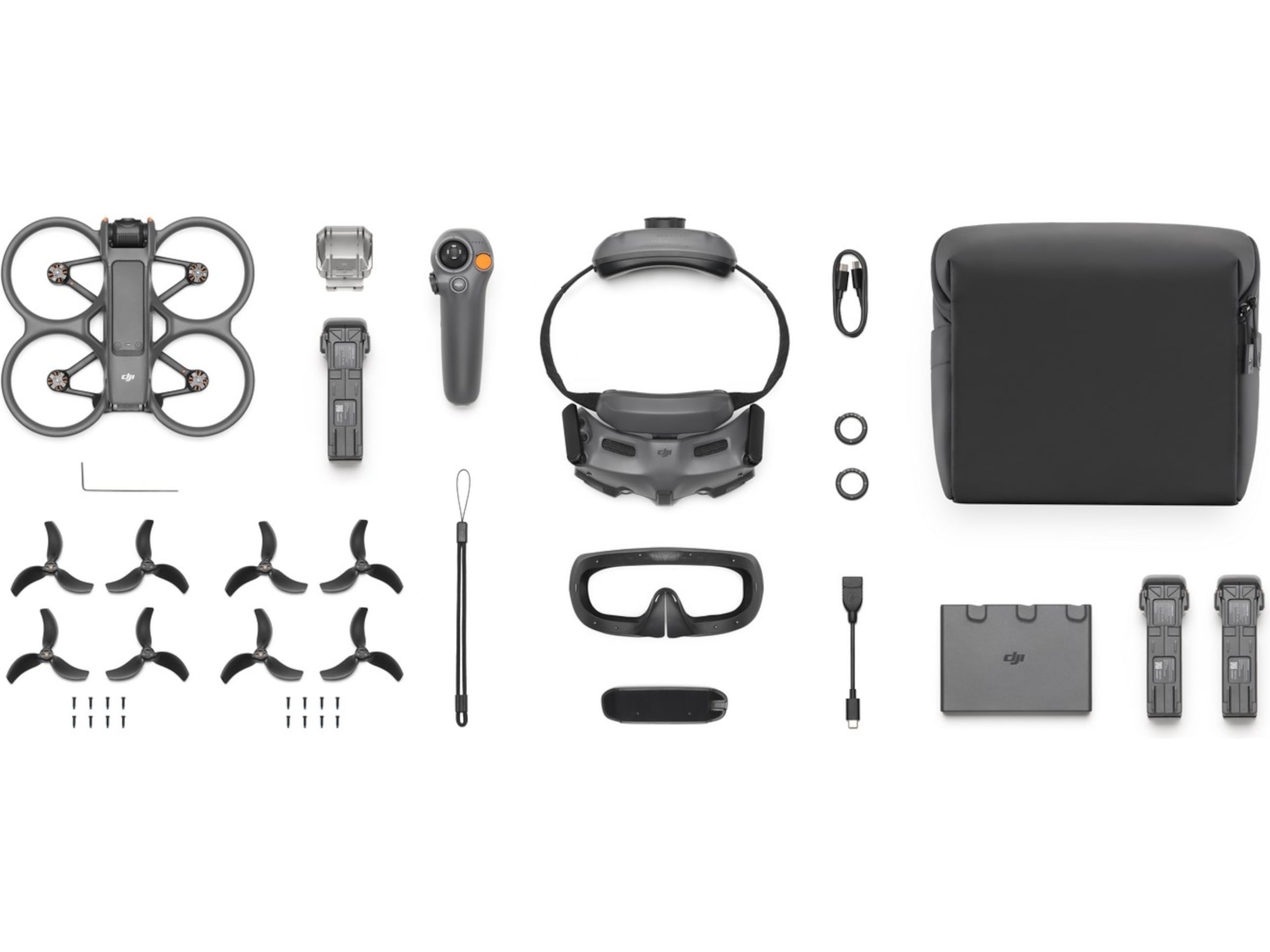 DJI Avata 2 Fly More Combo (Three Batteries) Droner