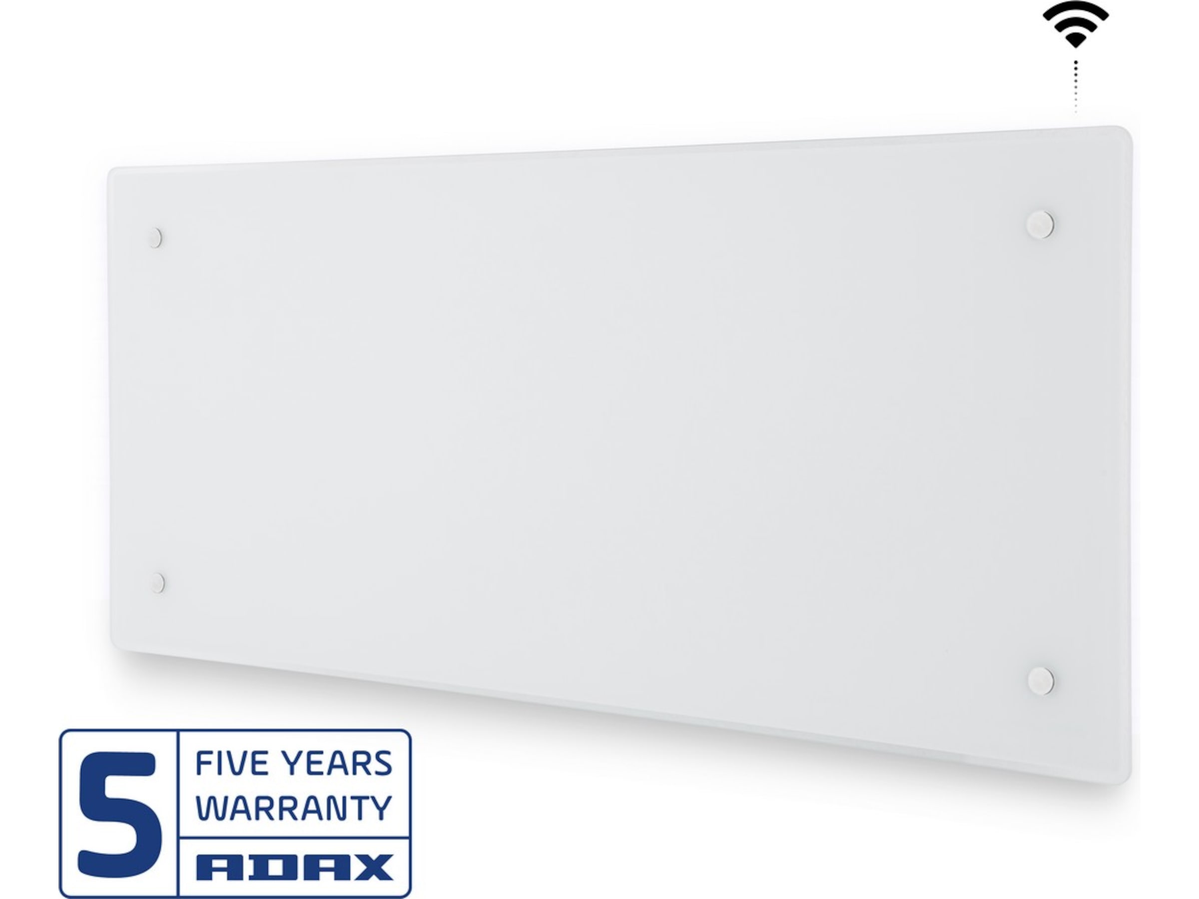 Adax Clea WiFi panelovn glass 400W (hvit) Panelovner