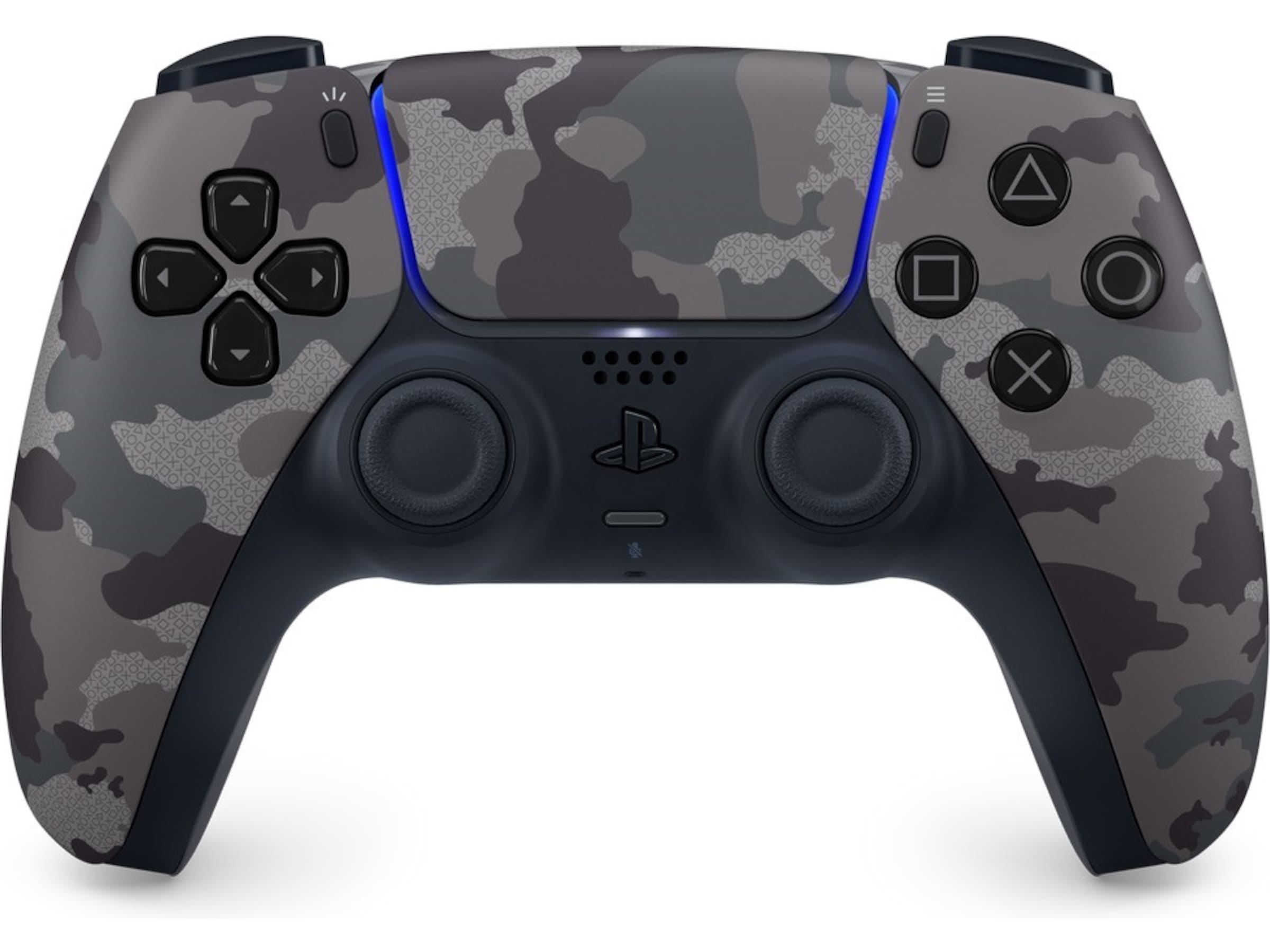 PlayStation 5 DualSense Kontroller (Grey Camo) Tilbehør til PS5