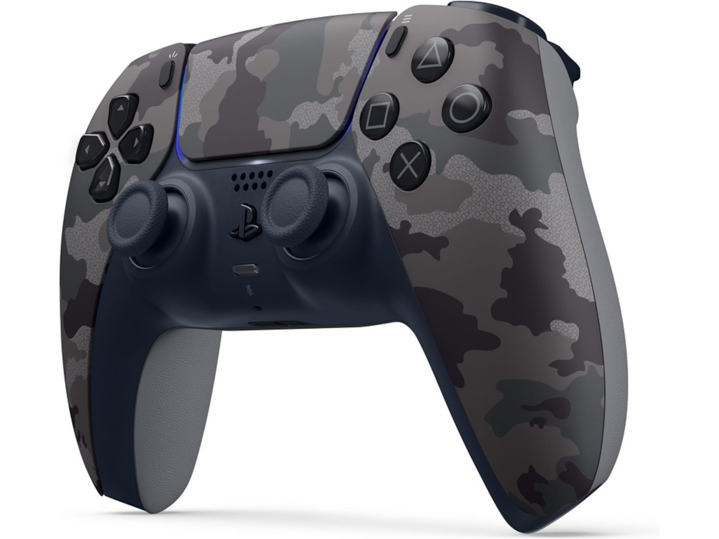 PlayStation 5 DualSense Kontroller (Grey Camo) Tilbehør til PS5