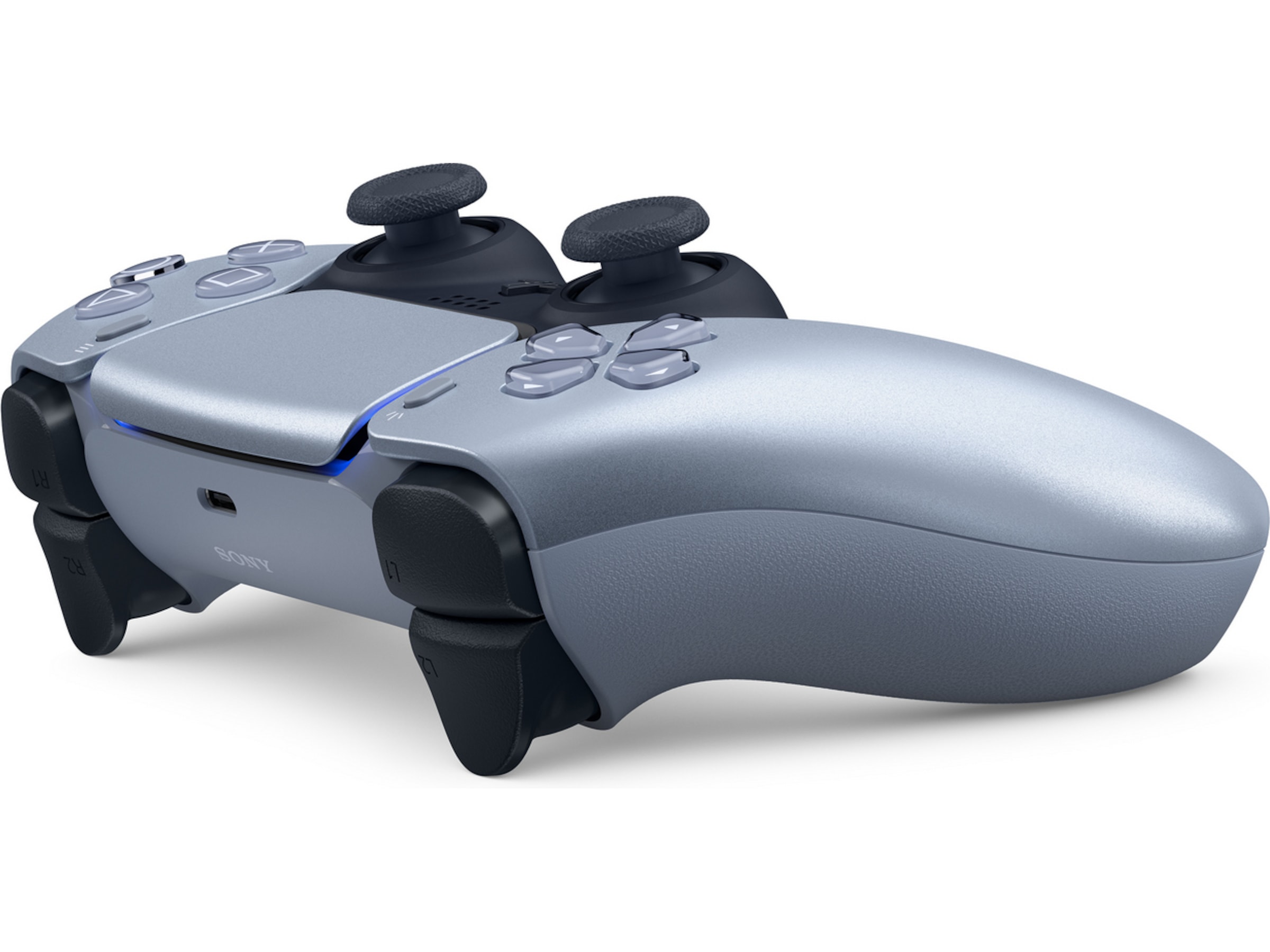 PlayStation 5 DualSense Kontroller (Sterling Silver) Tilbehør til PS5