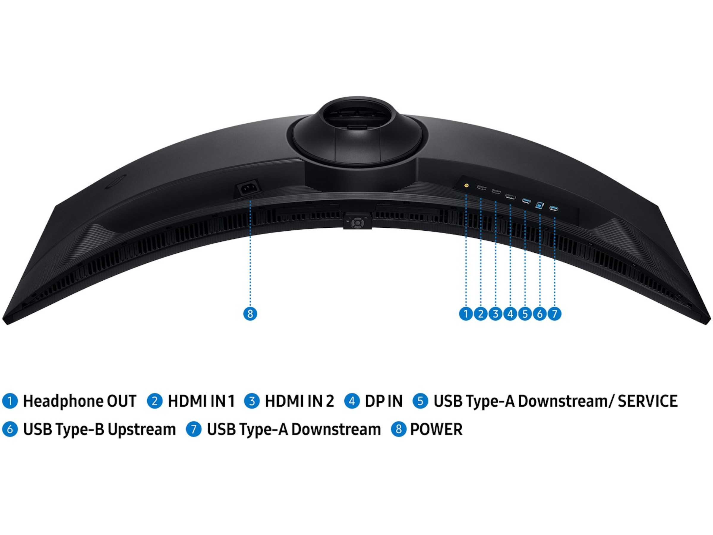 Samsung 49" Odyssey G9 curved gamingskjerm S49FG910 Skjermer