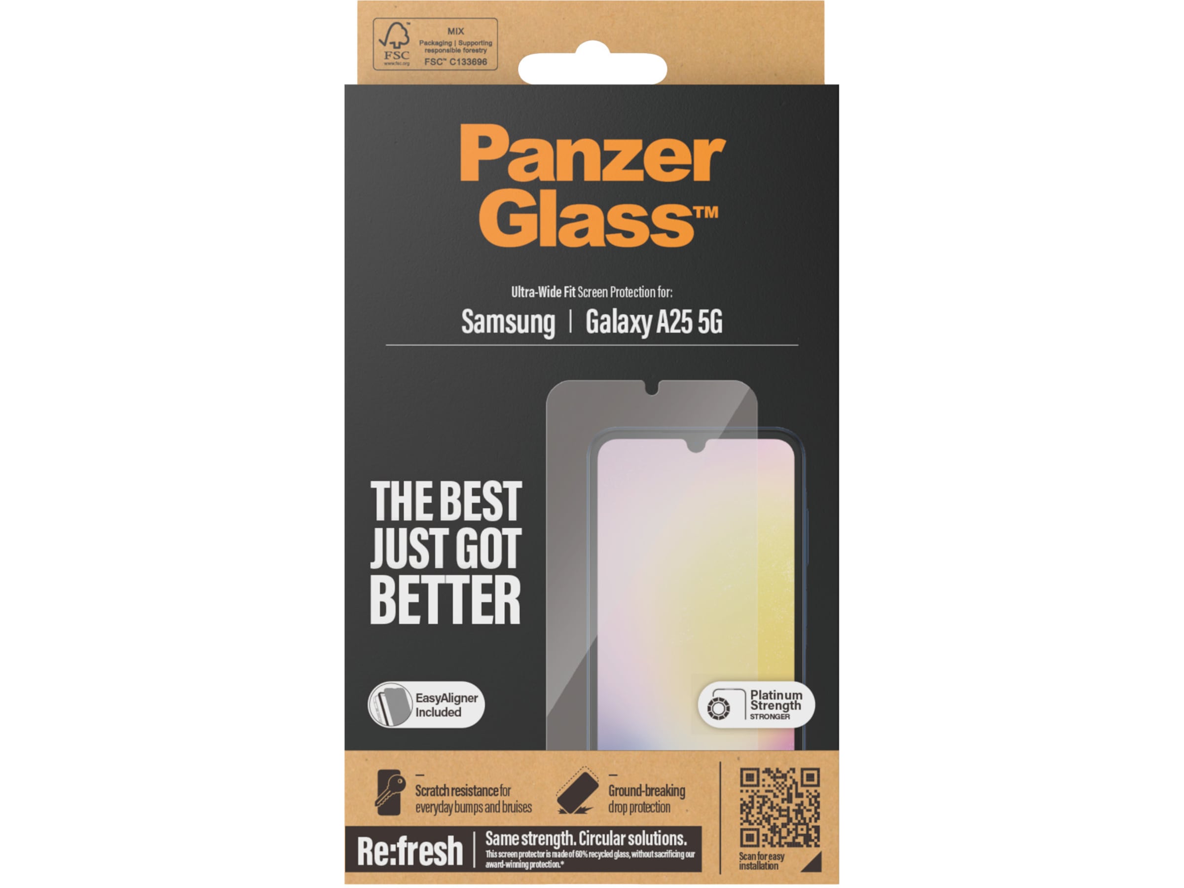 PanzerGlass Galaxy A25 5G Skjermbeskytter Skjermbeskyttelse