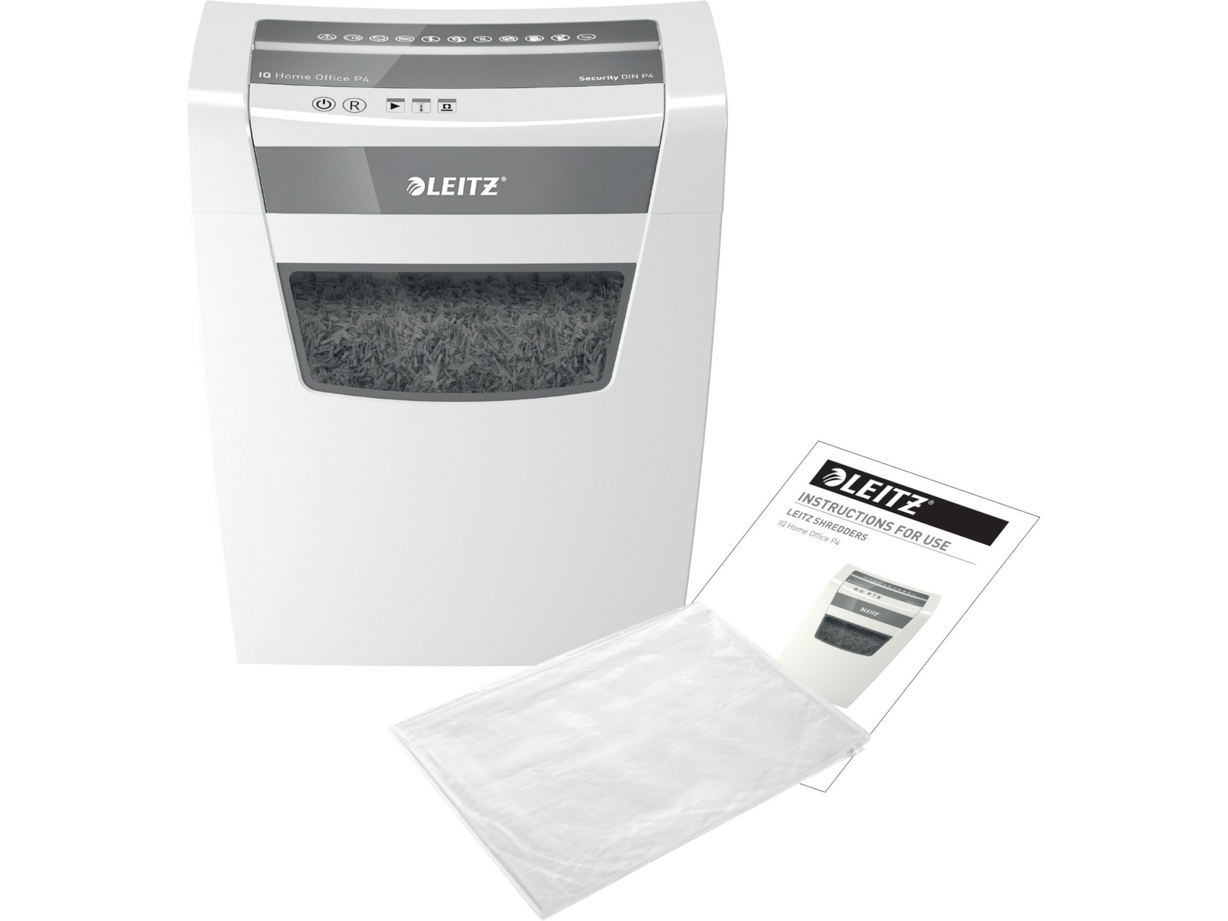 Leitz makuleringsmaskin IQ Home P4 Makuleringsmaskiner