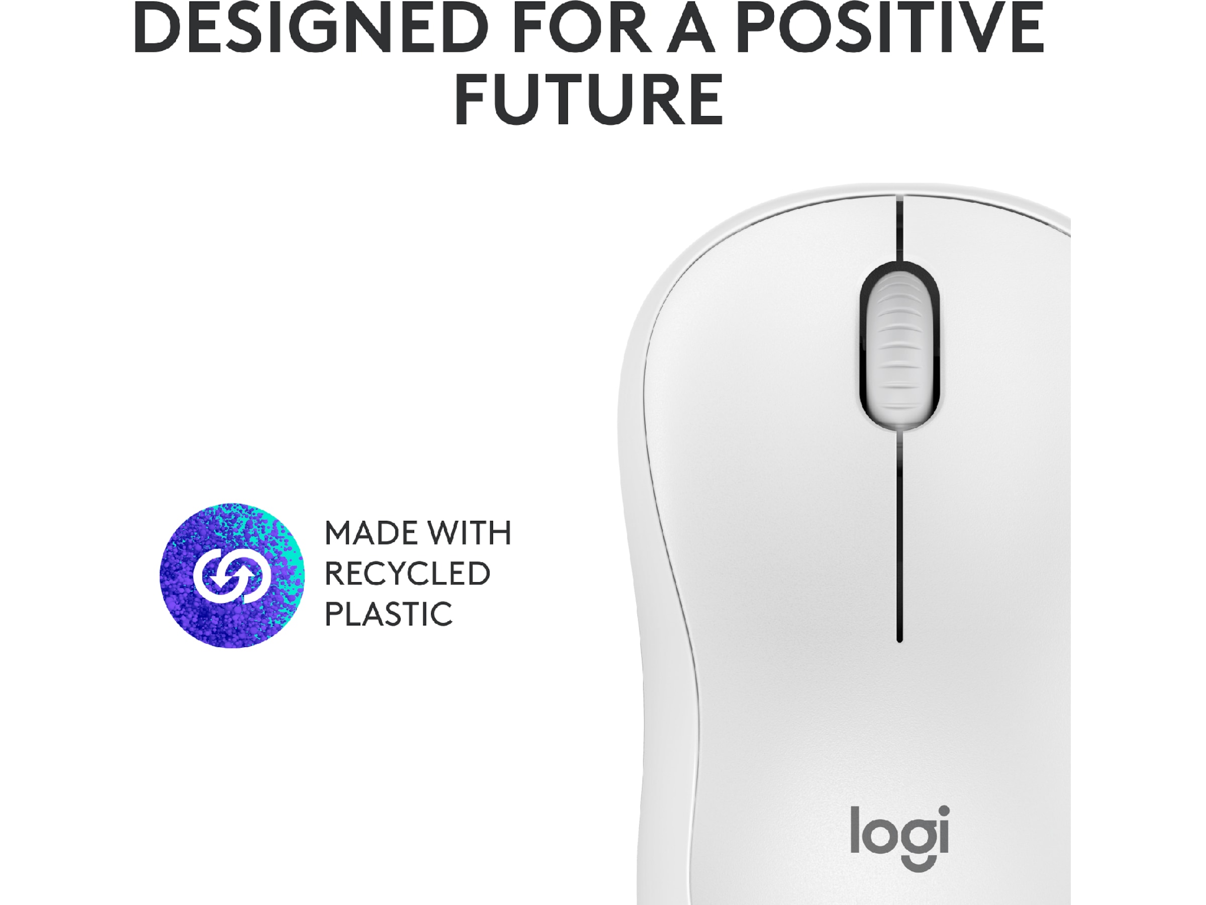 Logitech M240 Trådløs Mus (off-white) Mus