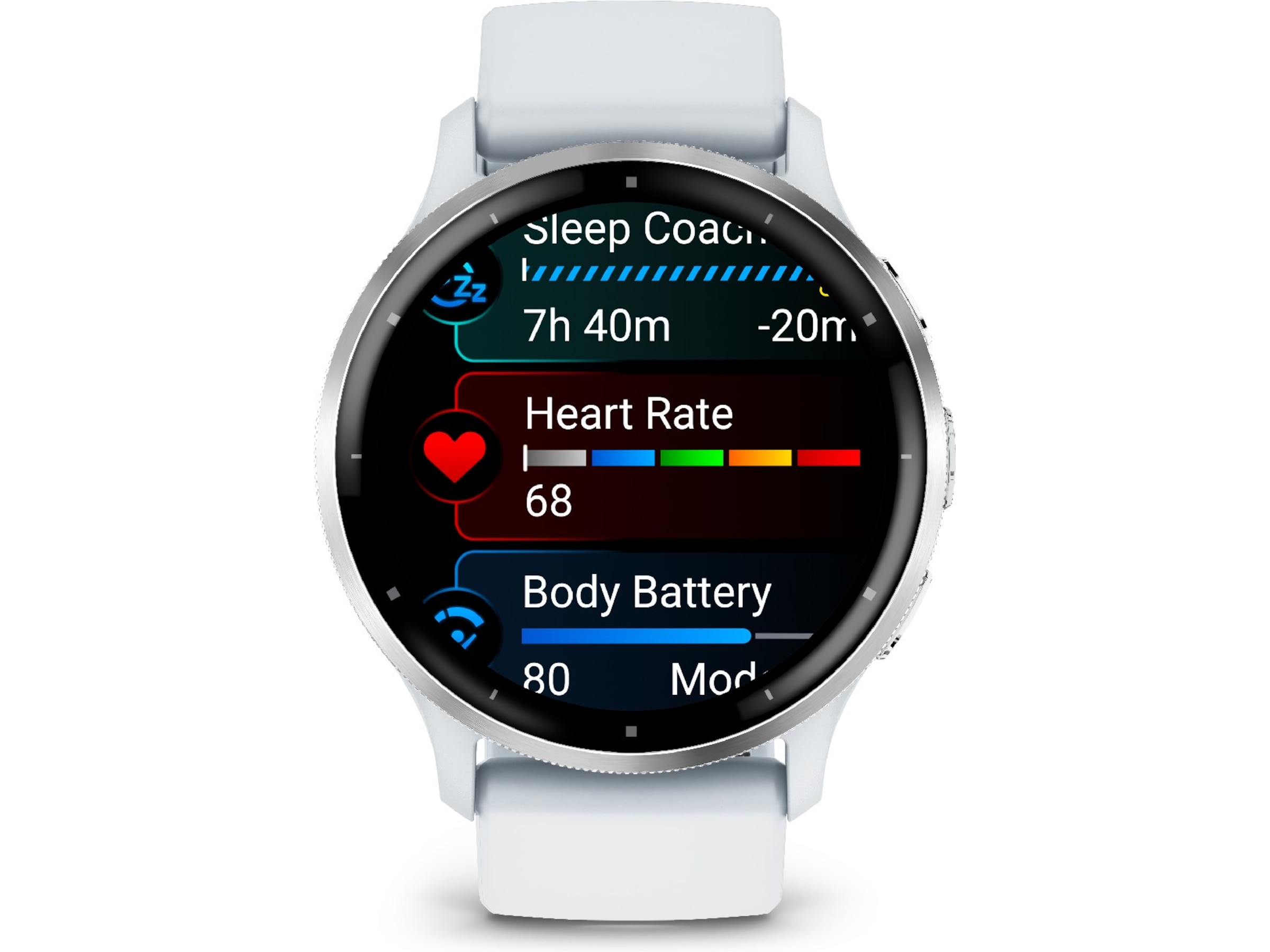 Garmin Venu 3 45mm GPS (whitestone/passivated) Smartklokker