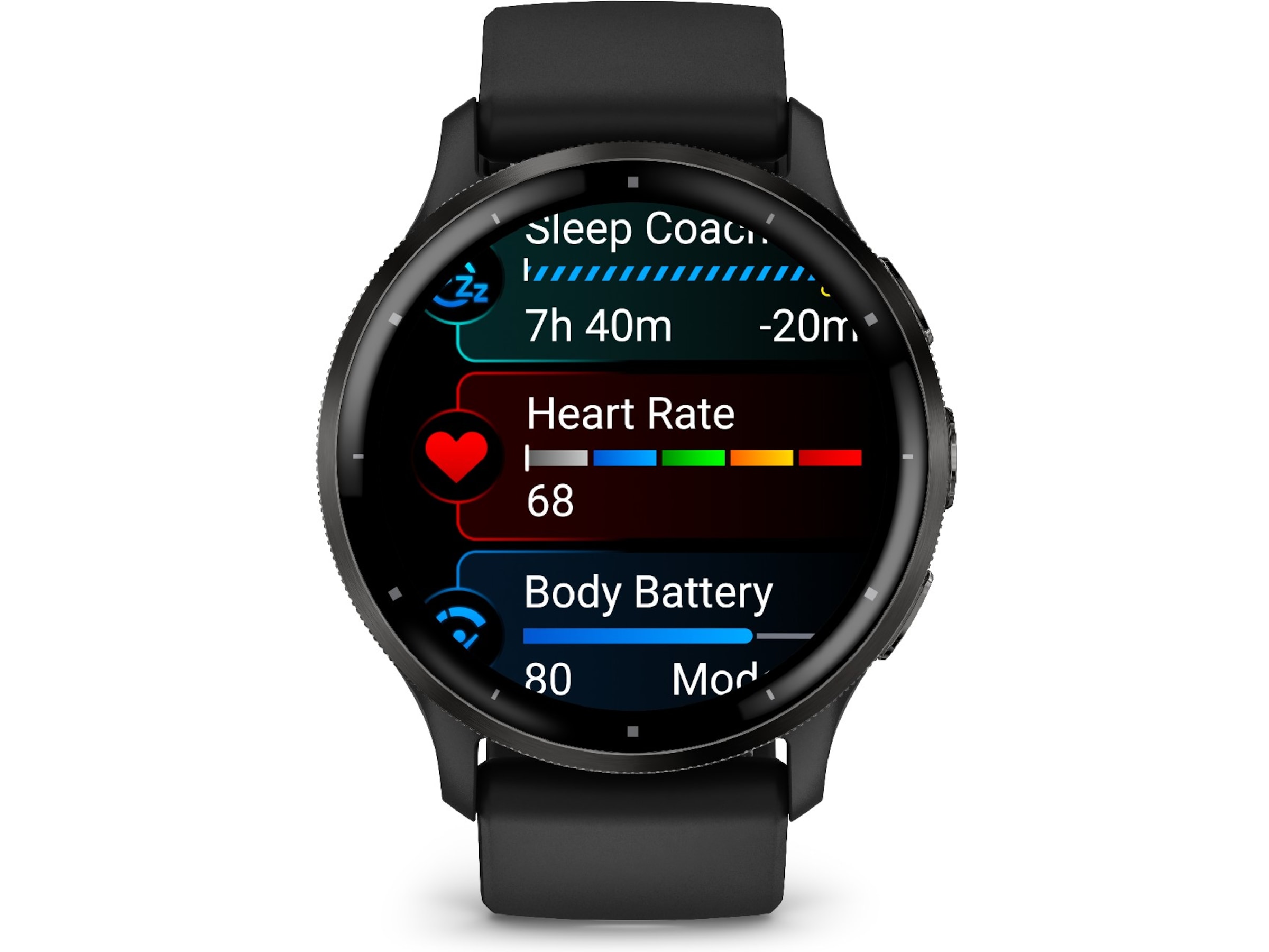 Garmin Venu 3 45mm GPS (black/slate) Smartklokker