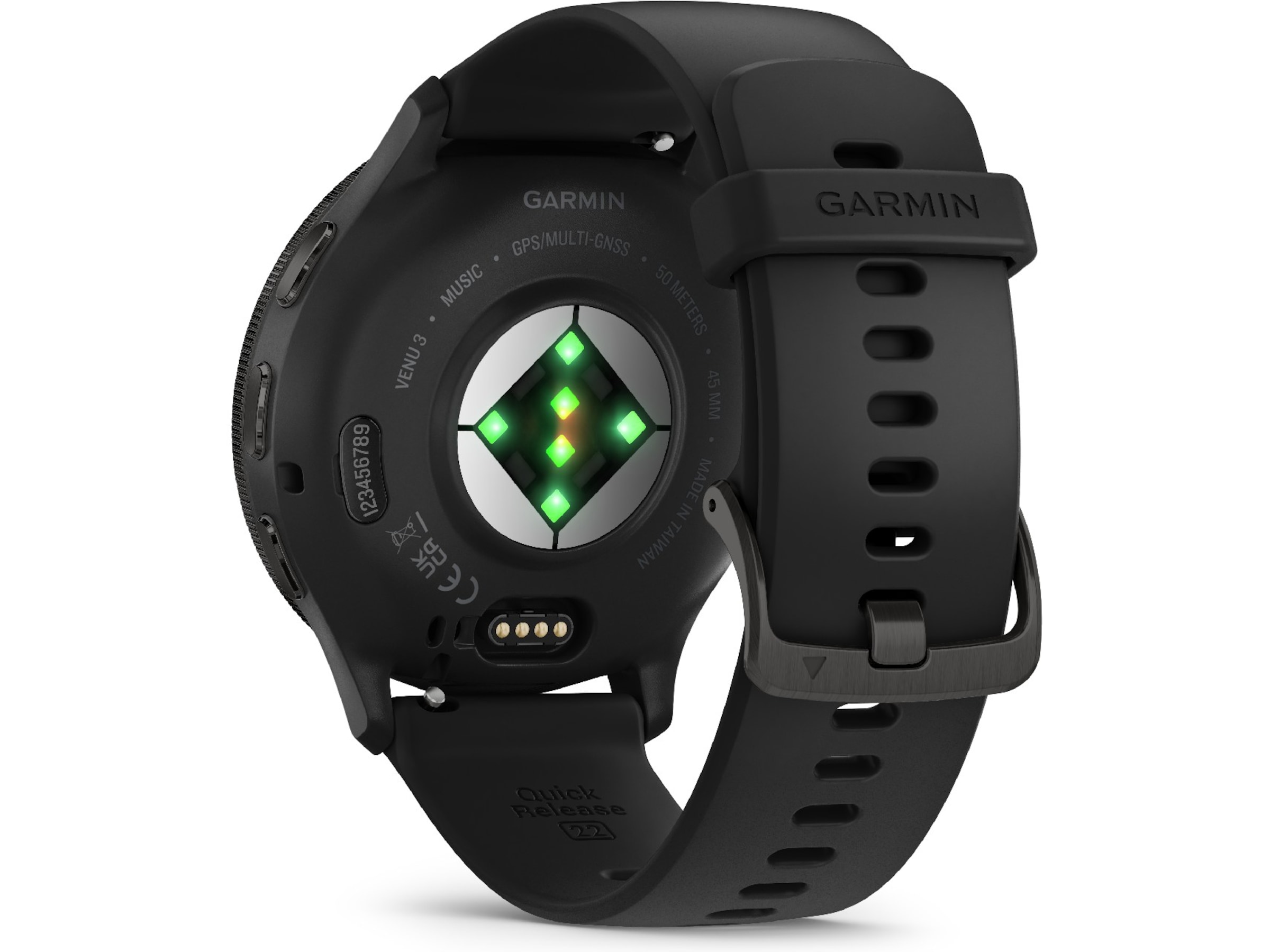 Garmin Venu 3 45mm GPS (black/slate) Smartklokker