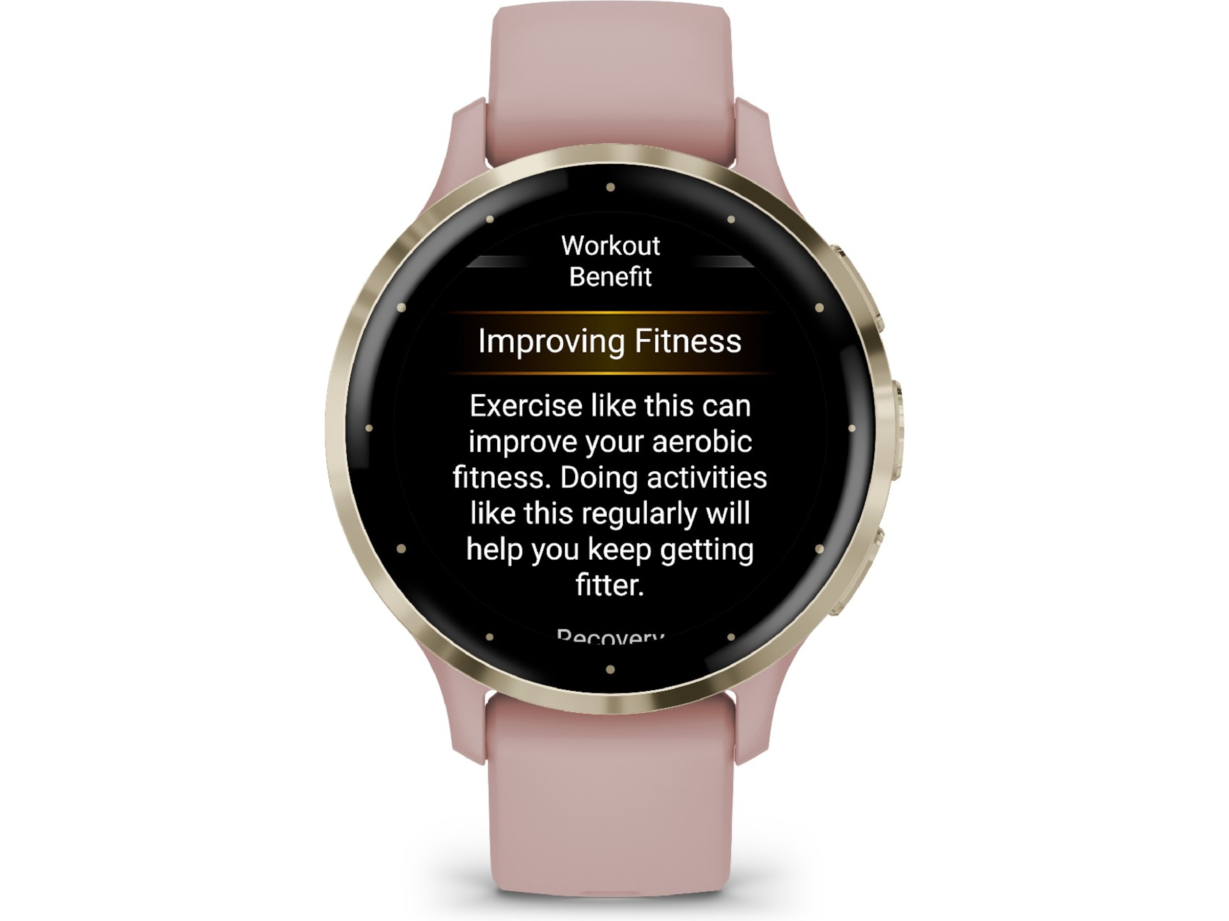 Garmin Venu 3S 41mm GPS (dust rose/soft gold) Smartklokker