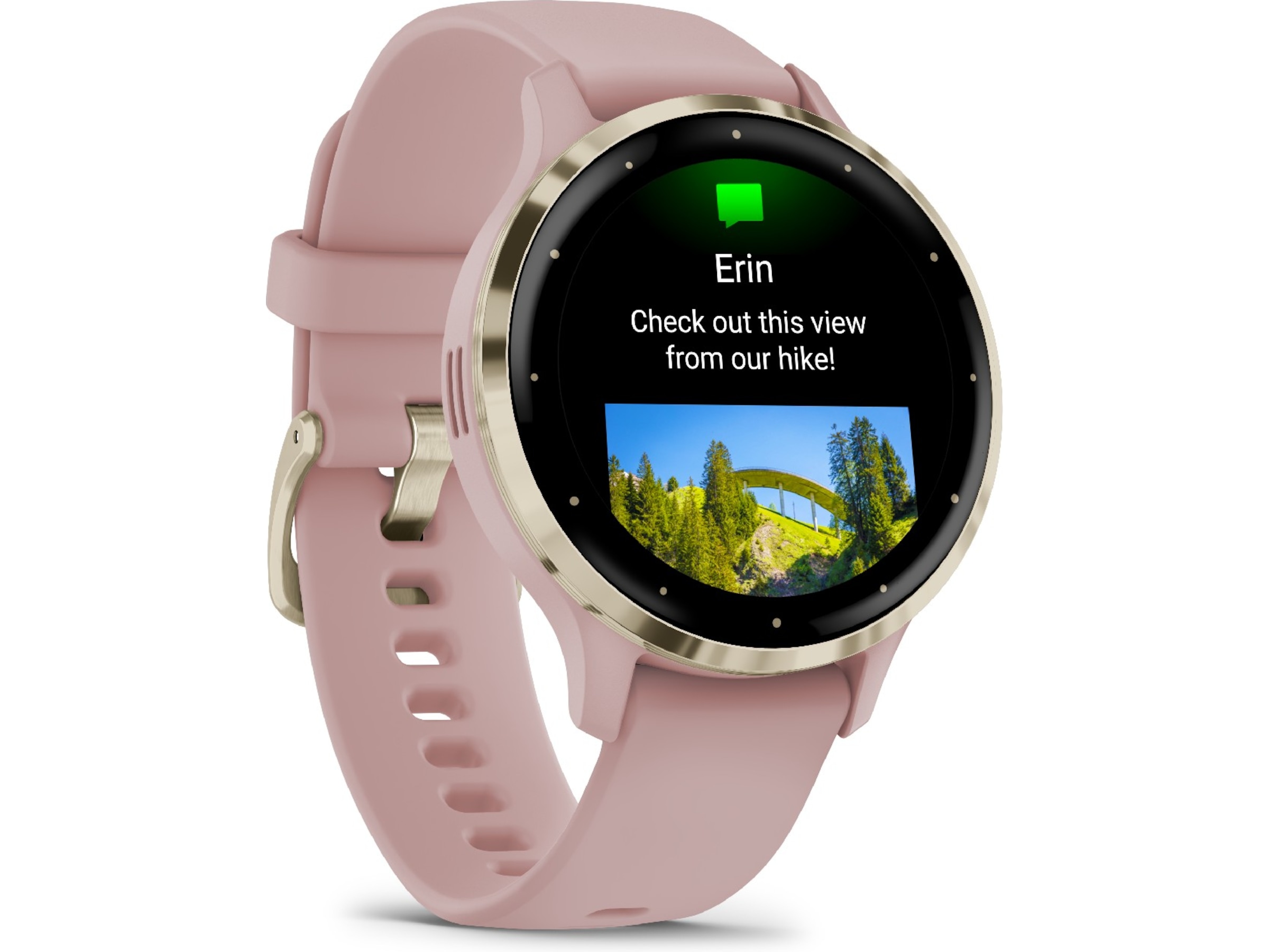 Garmin Venu 3S 41mm GPS (dust rose/soft gold) Smartklokker