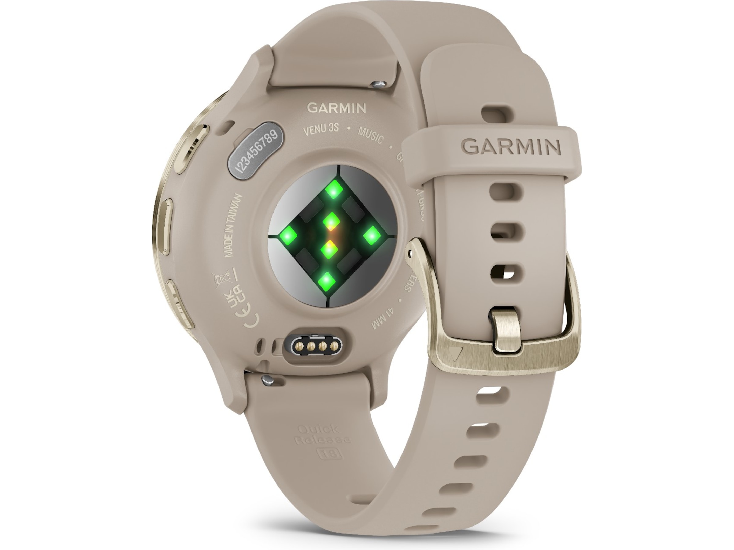 Garmin Venu 3S 41mm GPS (french gray/soft gold) Smartklokker