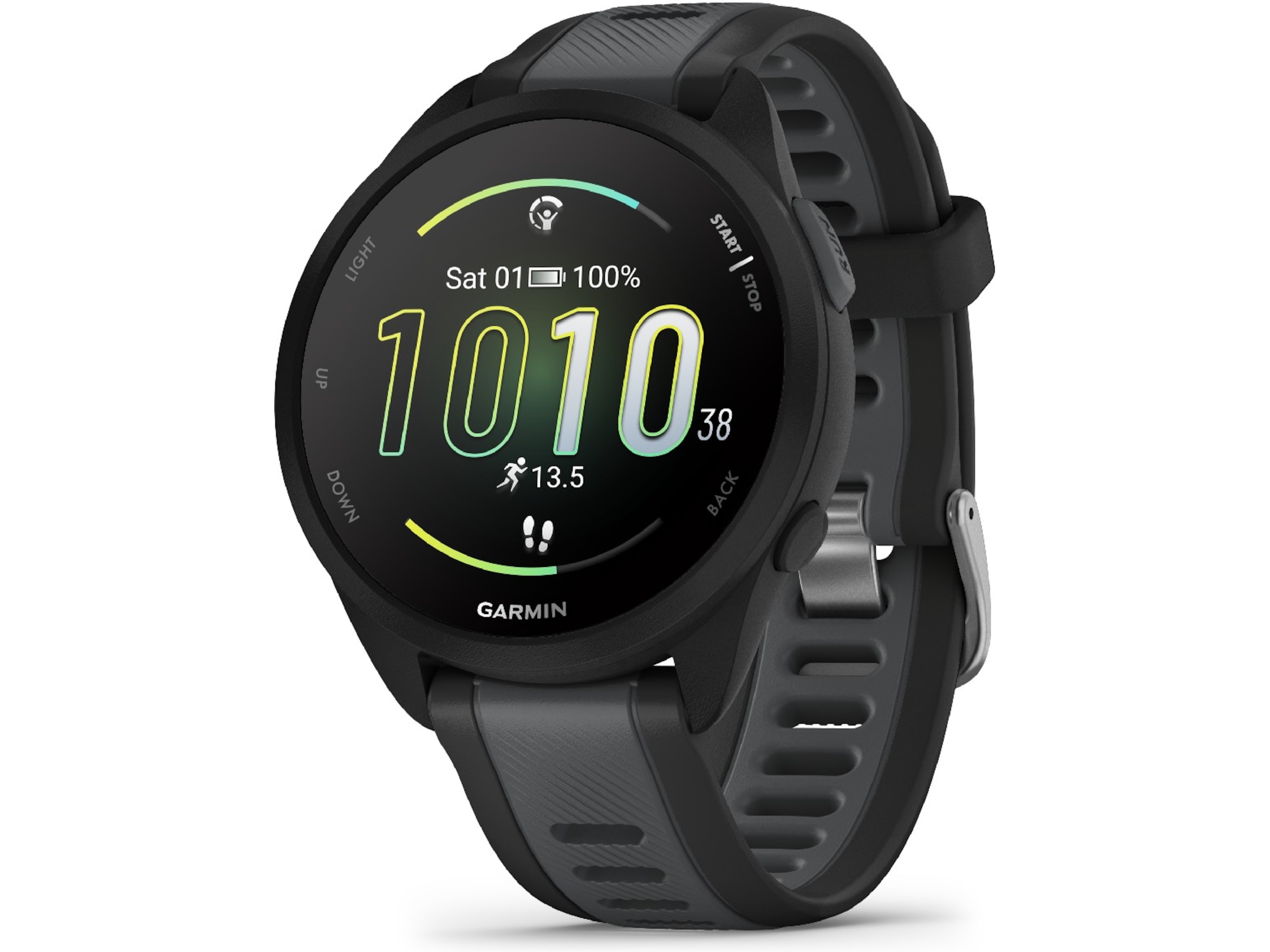 Garmin Forerunner 165 43mm GPS (black/slate gray) Smartklokker
