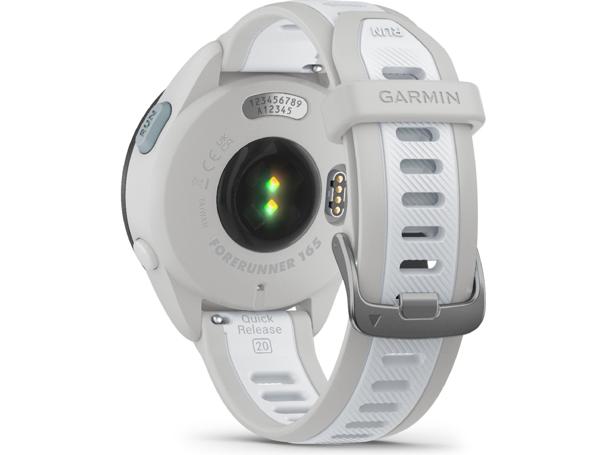 Garmin Forerunner 165 43mm GPS (mist gray/whitestone) Smartklokker