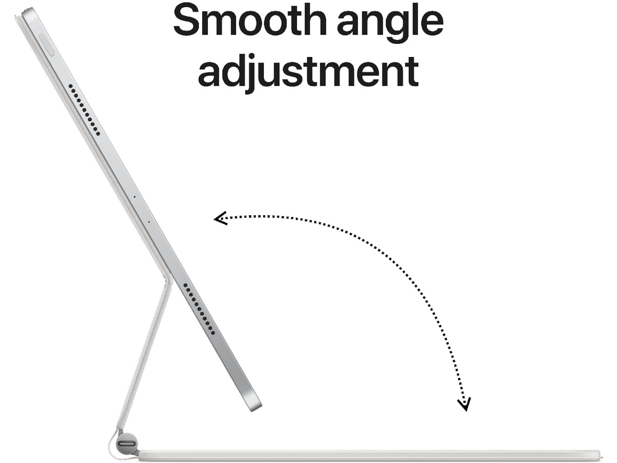 Apple iPad Pro 11" Magic Keyboard 11 (white) Tastatur og stylus