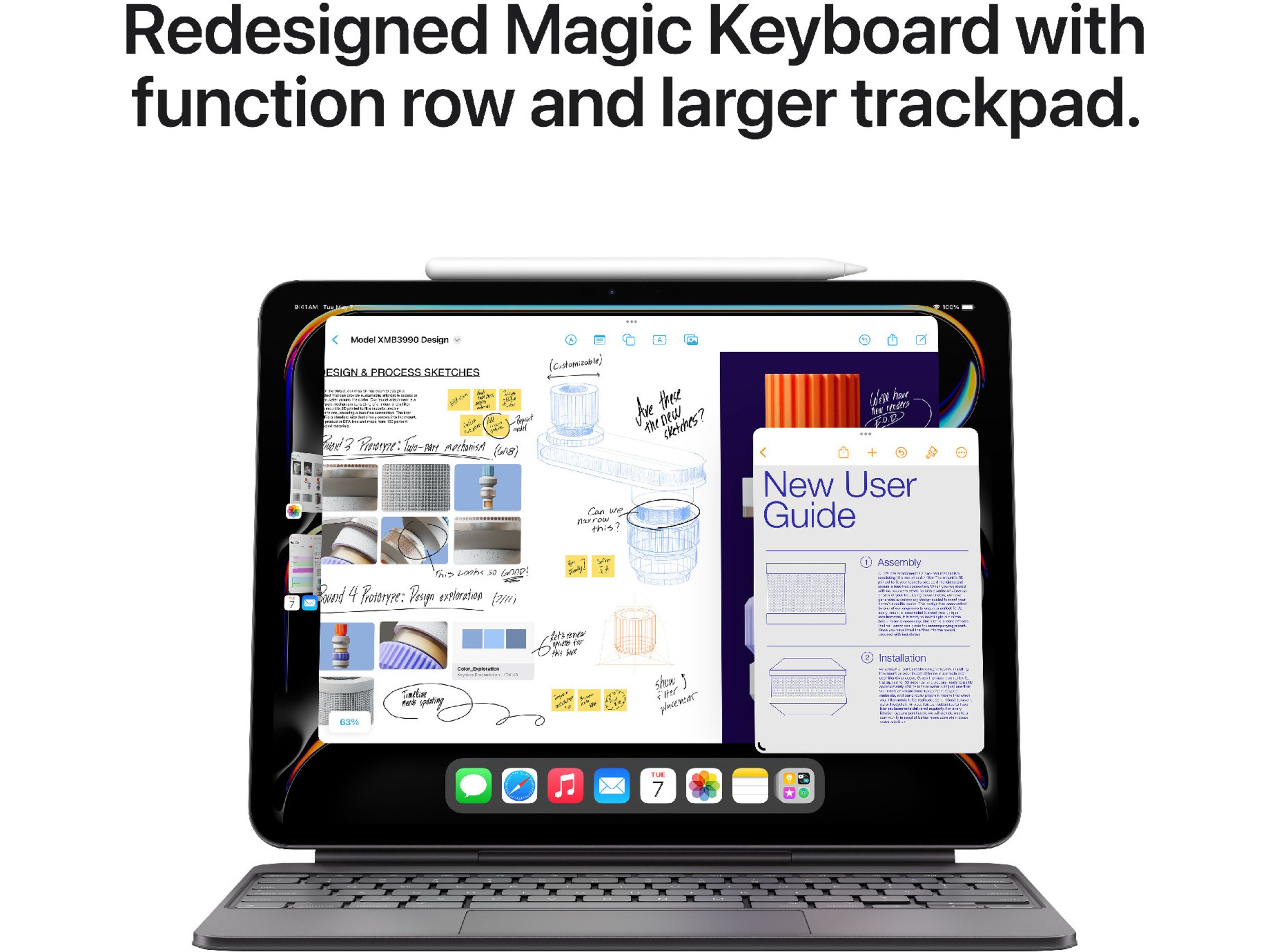 iPad Pro 11" (2024) 1TB WiFi (sølv) Nettbrett / iPad