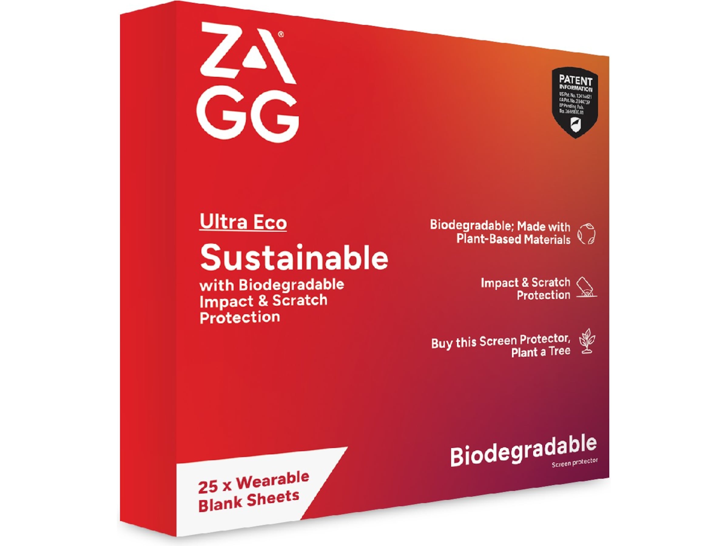 Zagg Ultra ECO Skjermbeskytter til klokke Skjermbeskyttelse