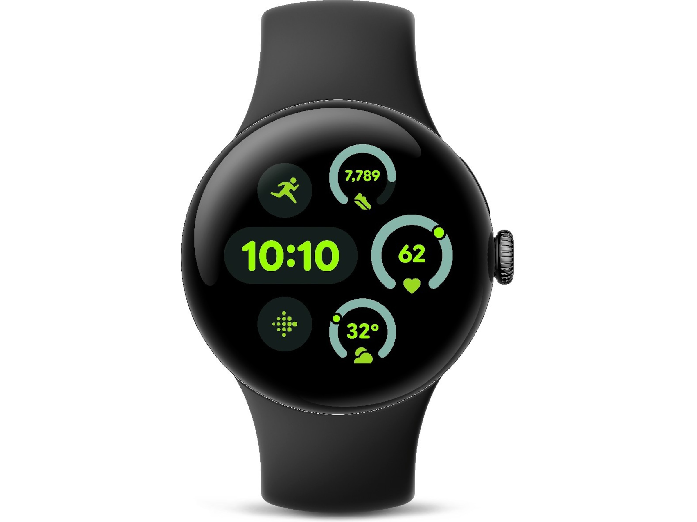 Google Pixel Watch 3 41mm LTE (obsidian) Smartklokker