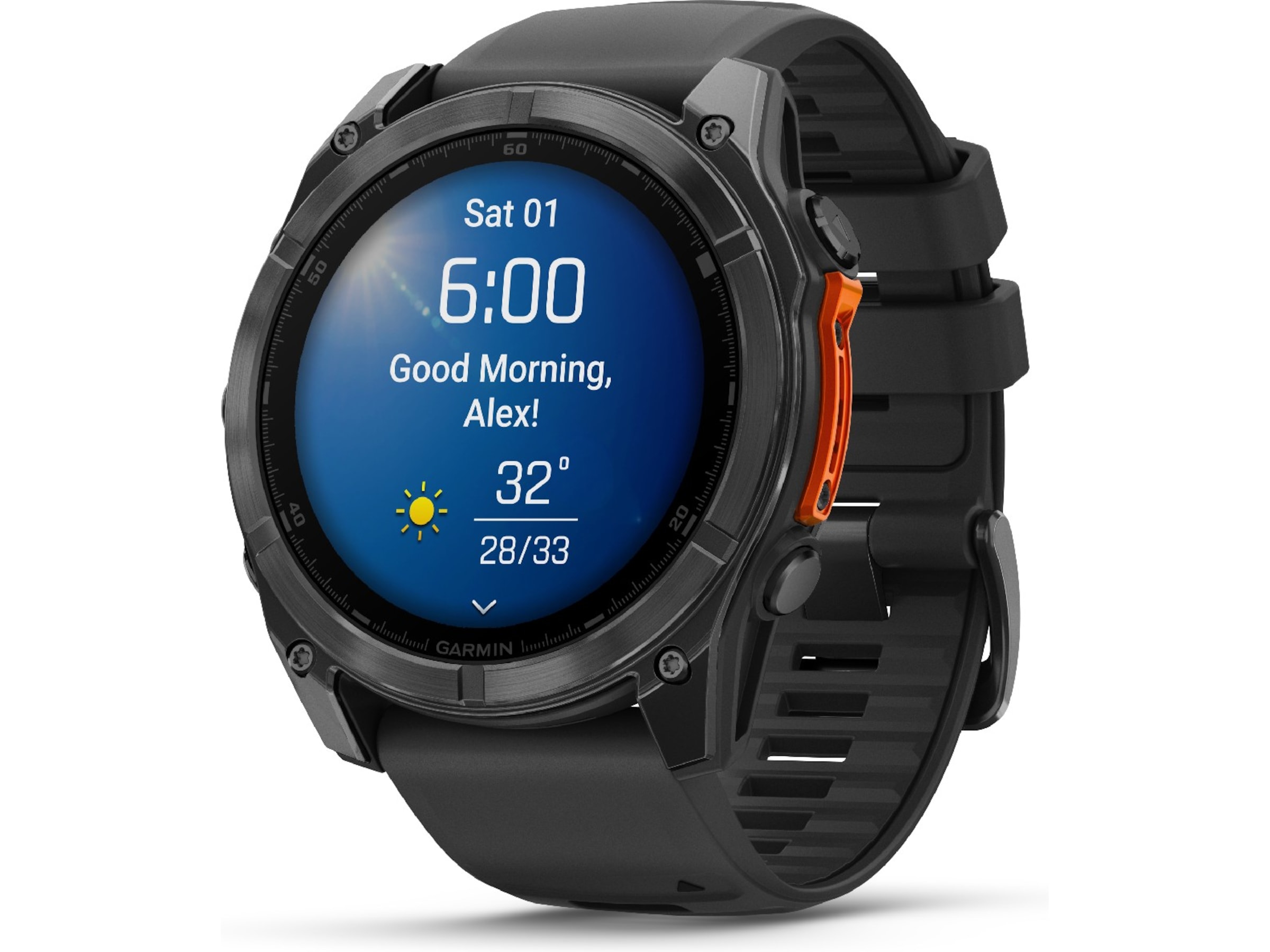 Garmin fenix 8 AMOLED 51mm GPS (slate gray/stainless steel) Smartklokker