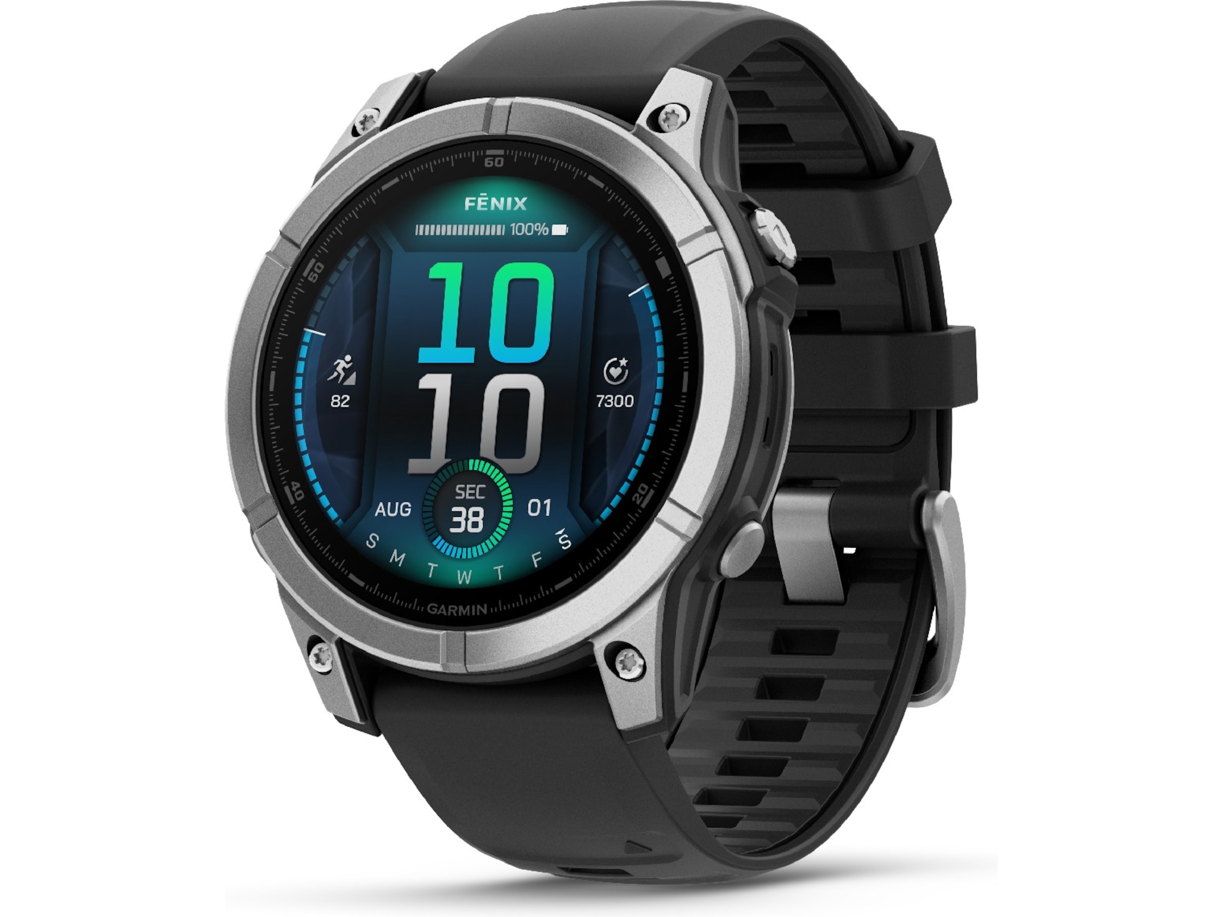 Garmin fenix E 47mm GPS (stainless steel/graphite) Smartklokker