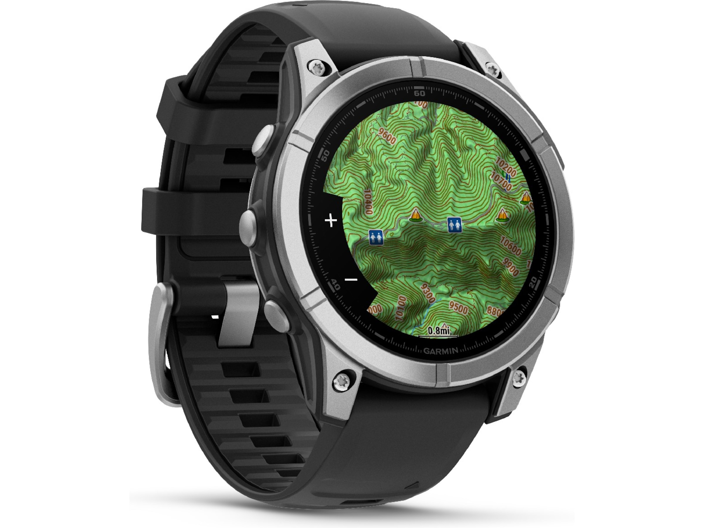 Garmin fenix E 47mm GPS (stainless steel/graphite) Smartklokker