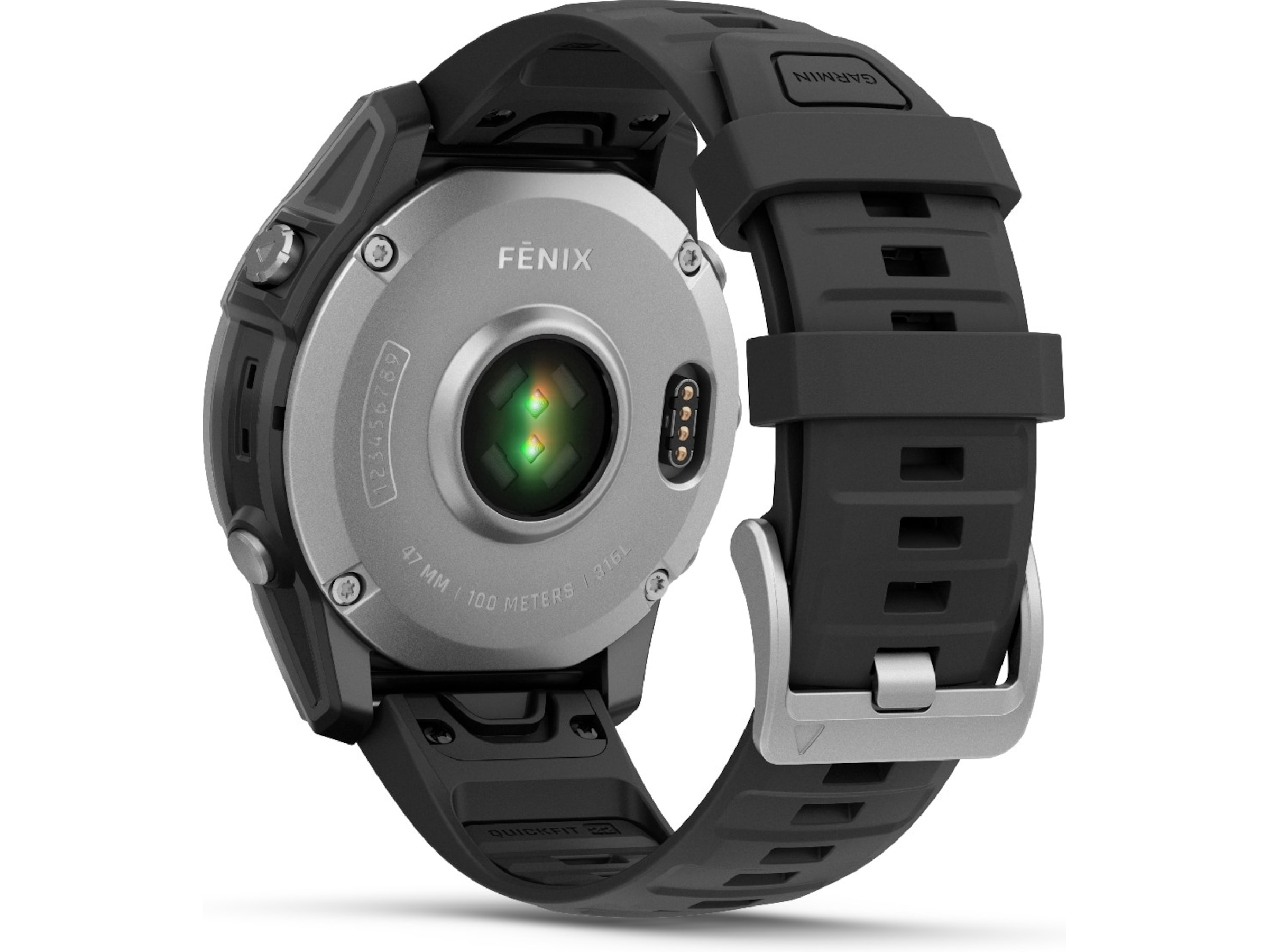 Garmin fenix E 47mm GPS (stainless steel/graphite) Smartklokker