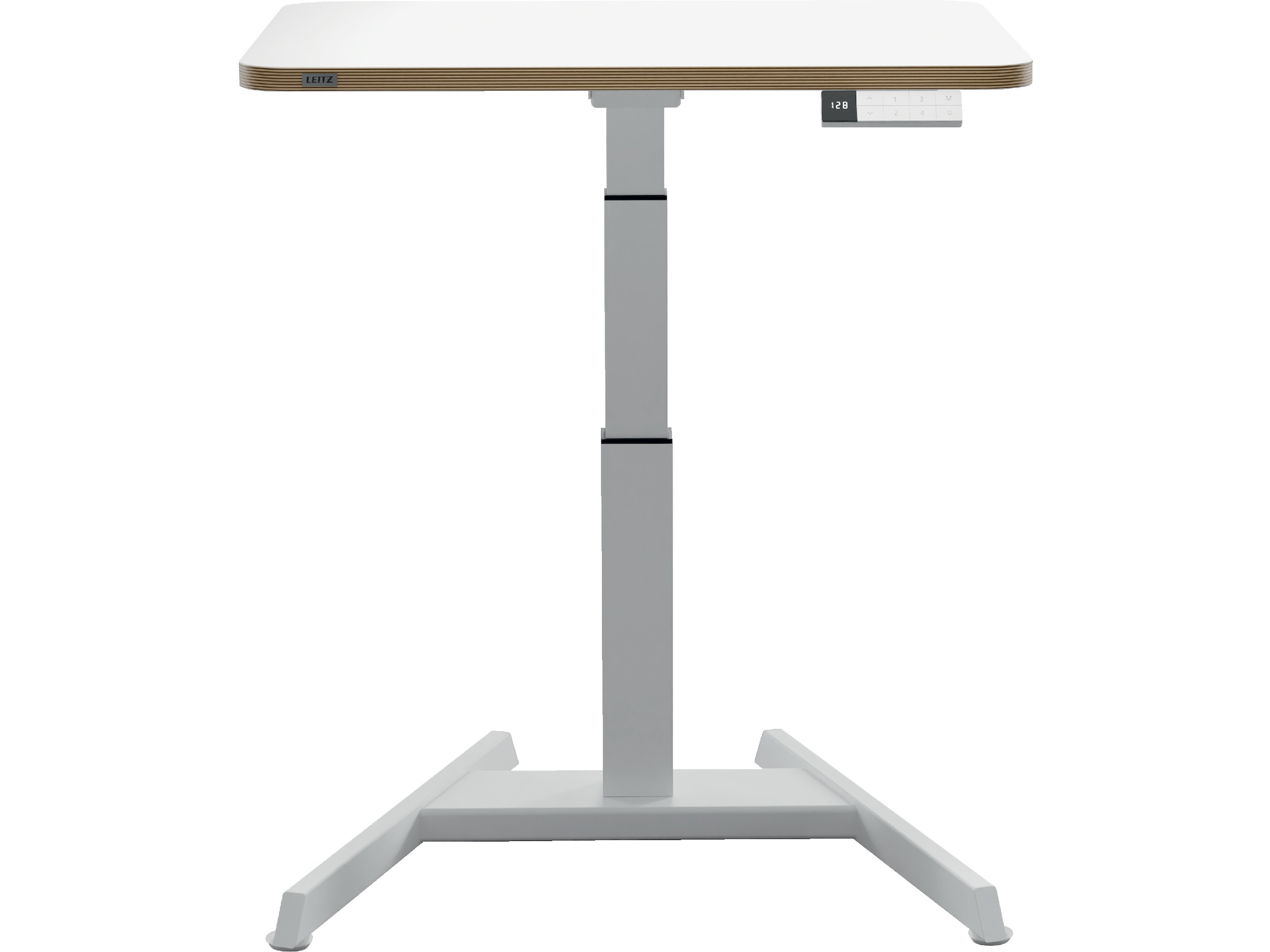 Leitz Ergo Hev-Senk Skrivebord, elektrisk, med påminnelse om å stå opp Skrivebord