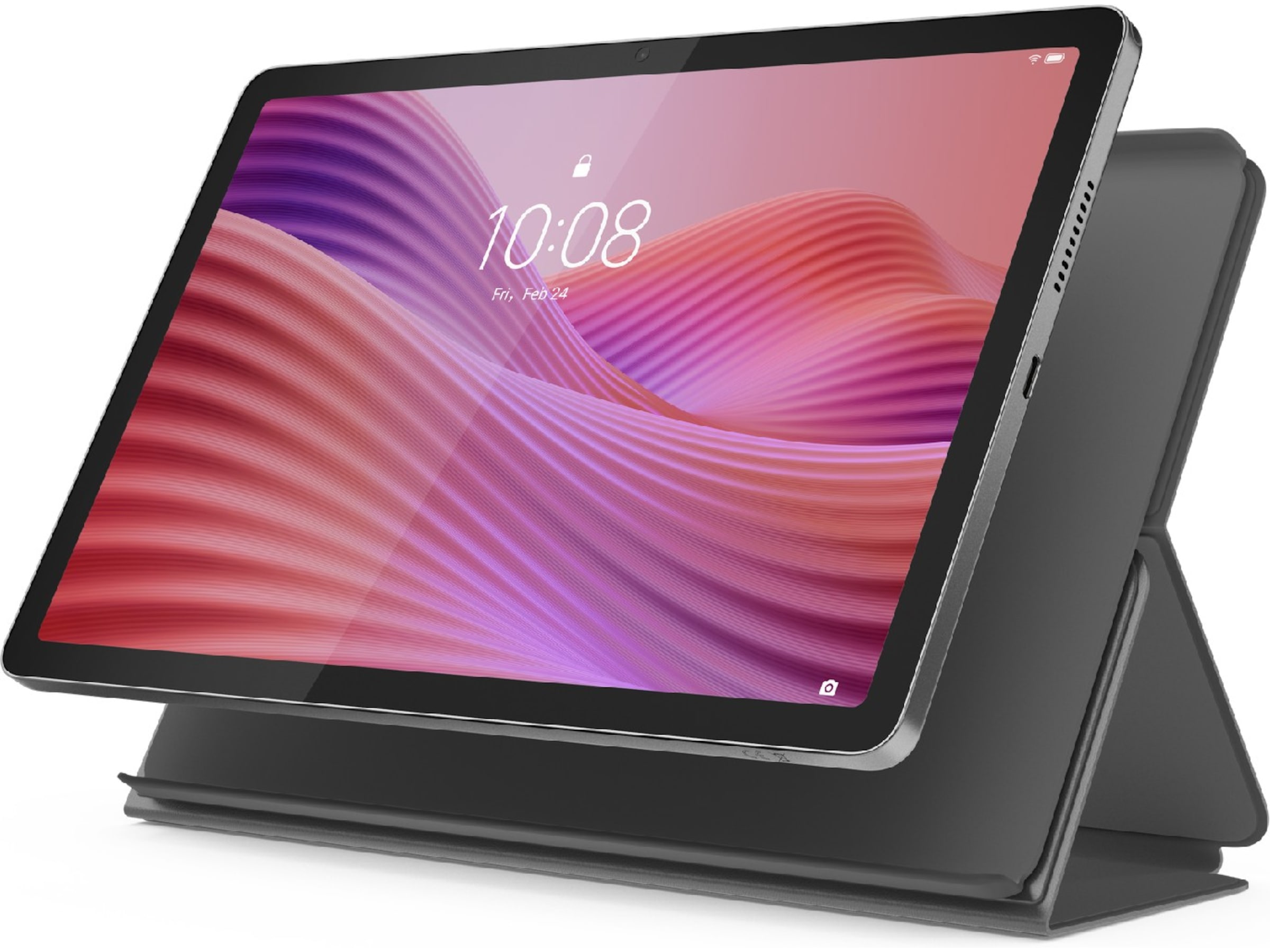Lenovo Tab 10,1" Folio (grå) Deksel til nettbrett