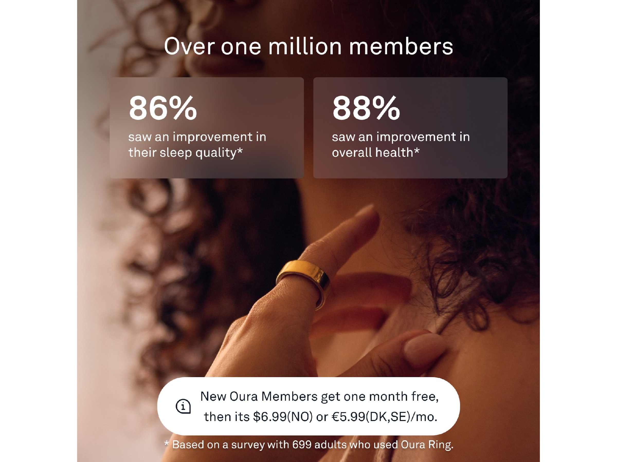 Oura Ring 4 Smart Ring str. 7 (gull) Smart ring