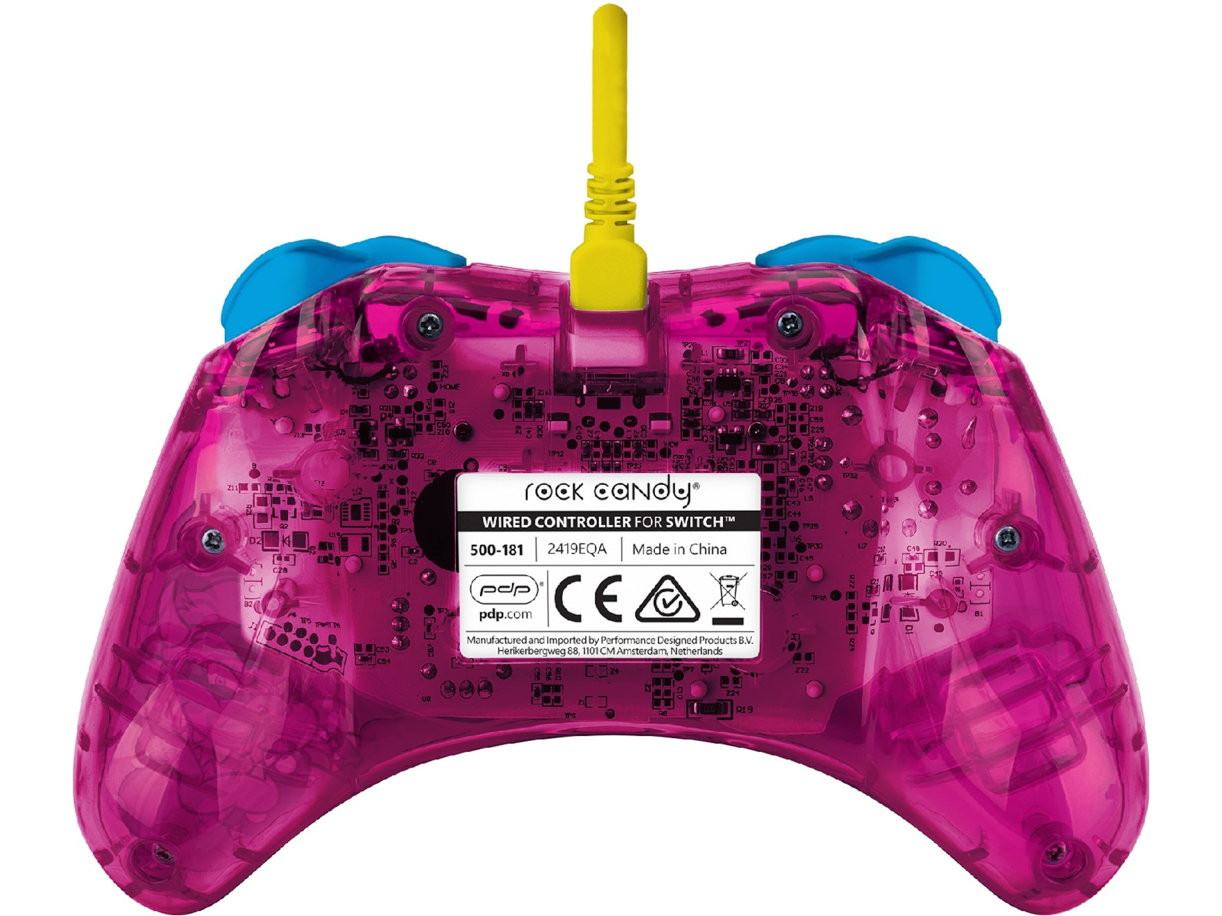 PDP Rock Candy Wired Controller - Peach Tilbehør