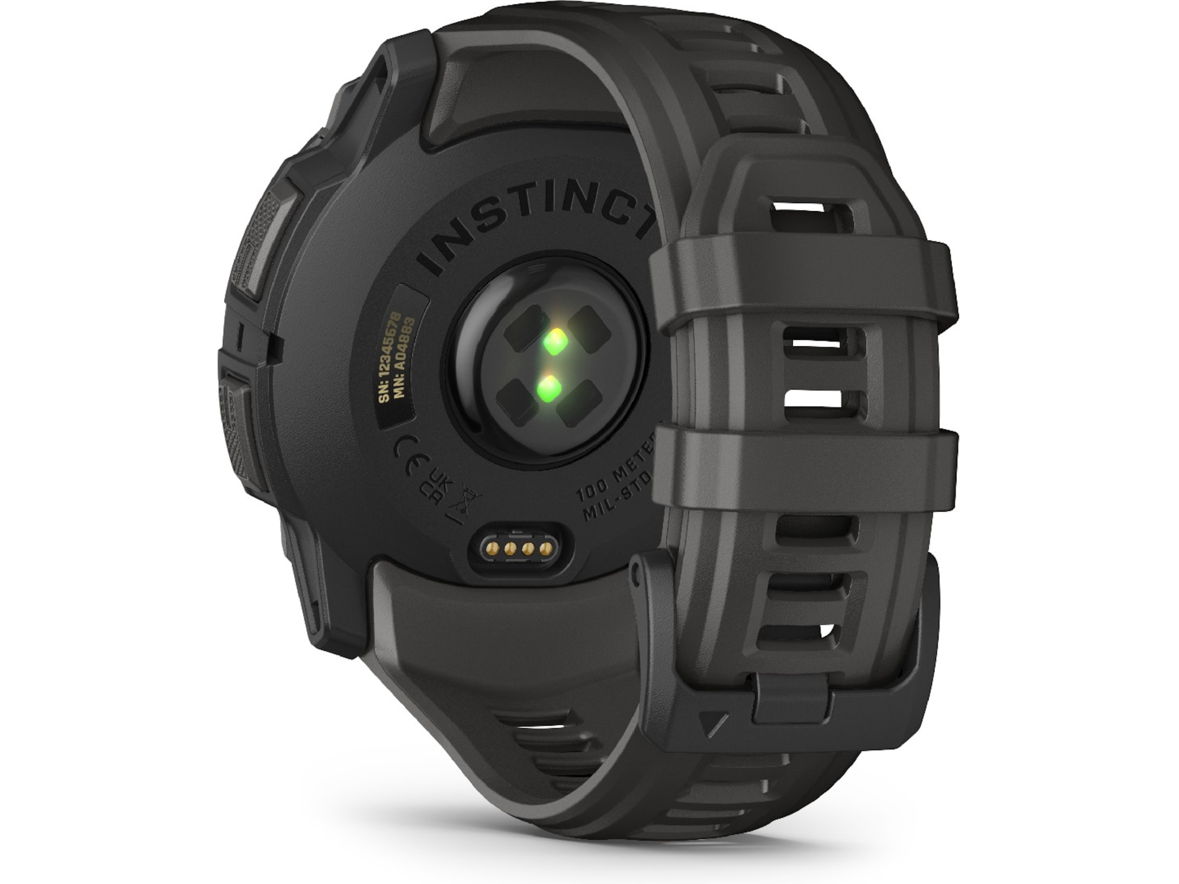 Garmin Instinct 3 AMOLED 50mm (sort/koksgrå) Smartklokker