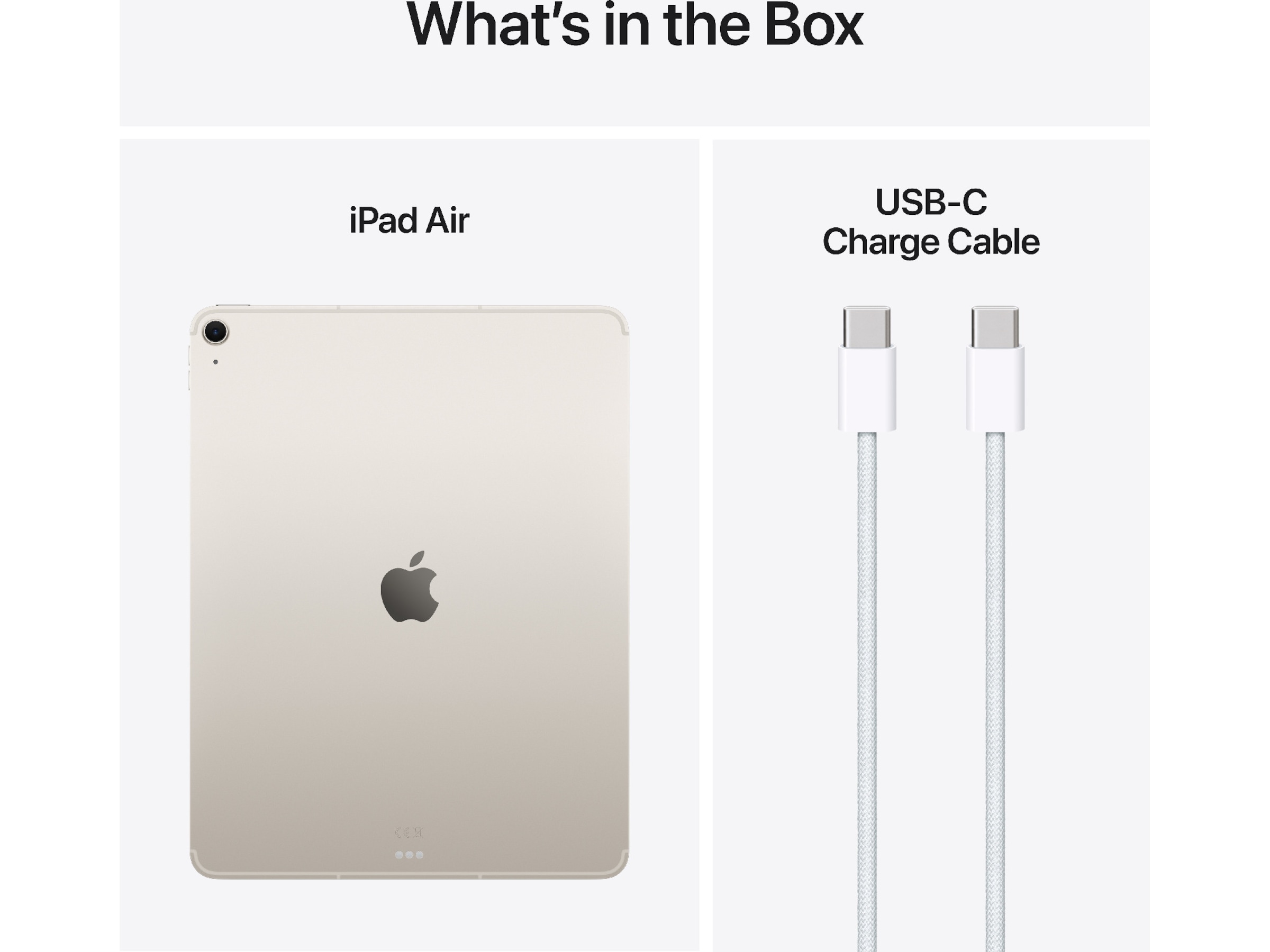 iPad Air 13" (2025) 512GB 5G (stjerneskinn) Nettbrett / iPad