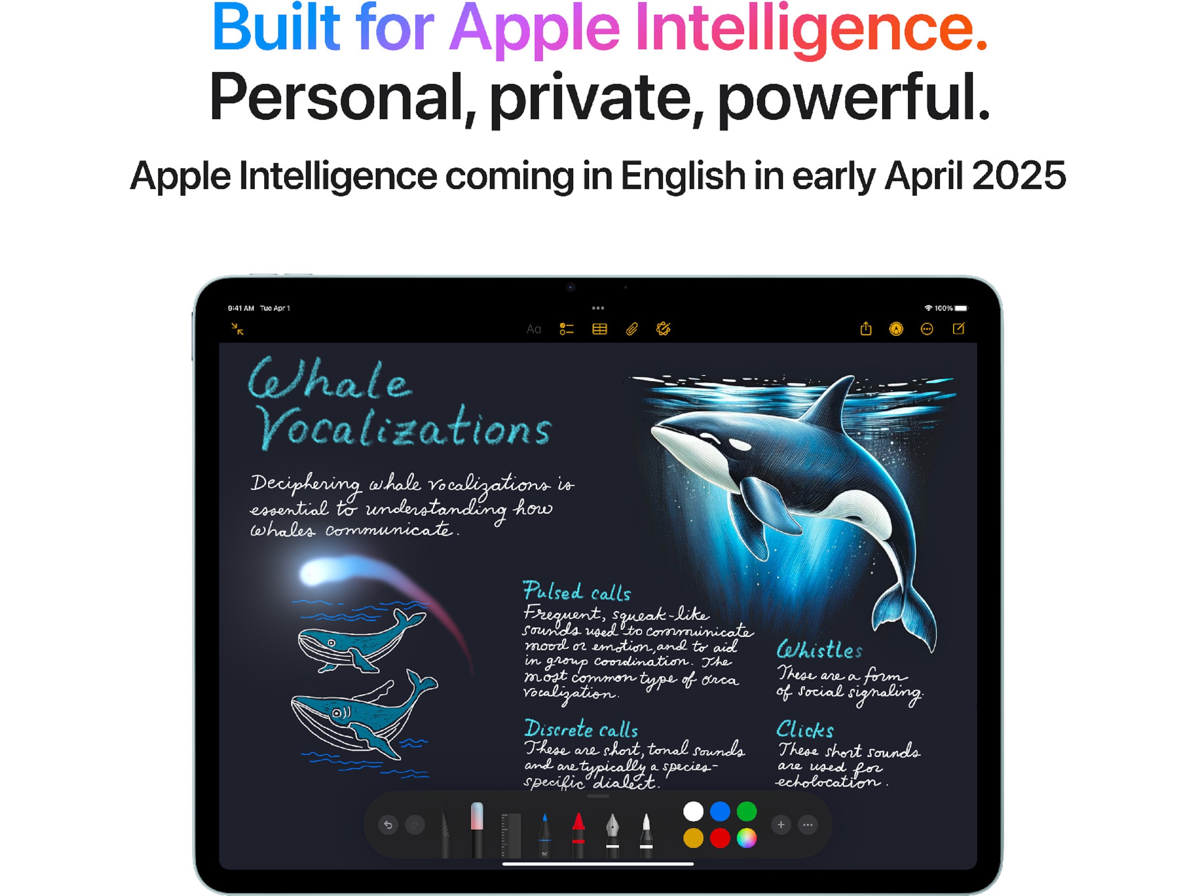 iPad Air 13" (2025) 128GB WiFi (lilla) Nettbrett / iPad