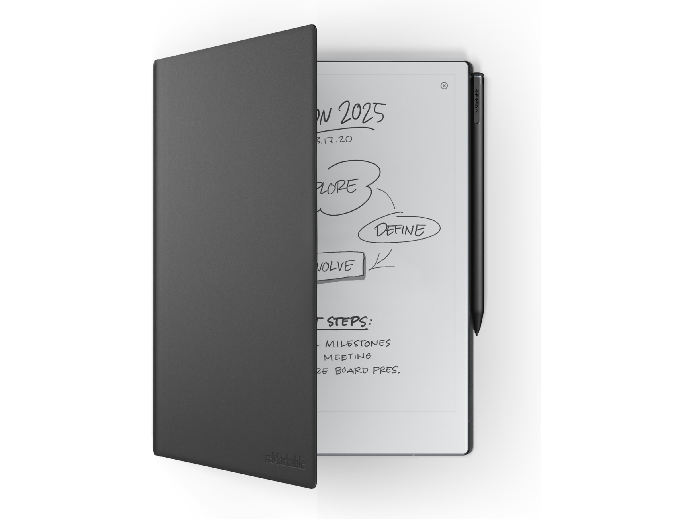 reMarkable 2 Book Folio (sort) Digitale notatblokker & tilbehør