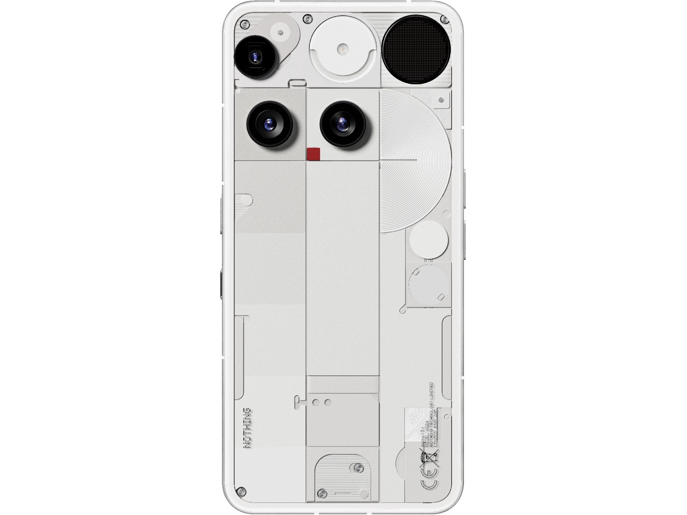 Nothing Phone (3) 256GB (hvit) Mobiltelefoner