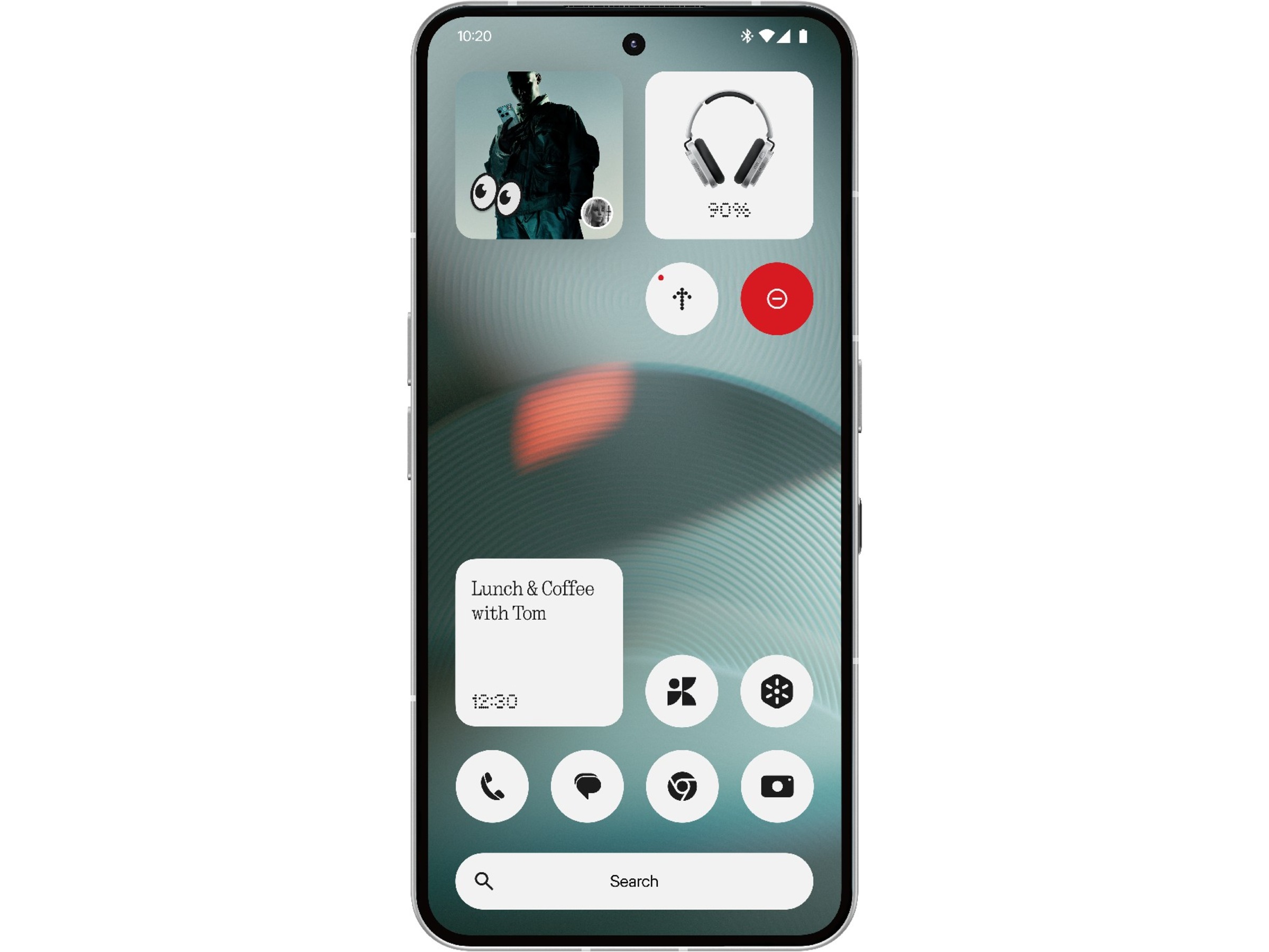 Nothing Phone (3) 256GB (hvit) Mobiltelefoner