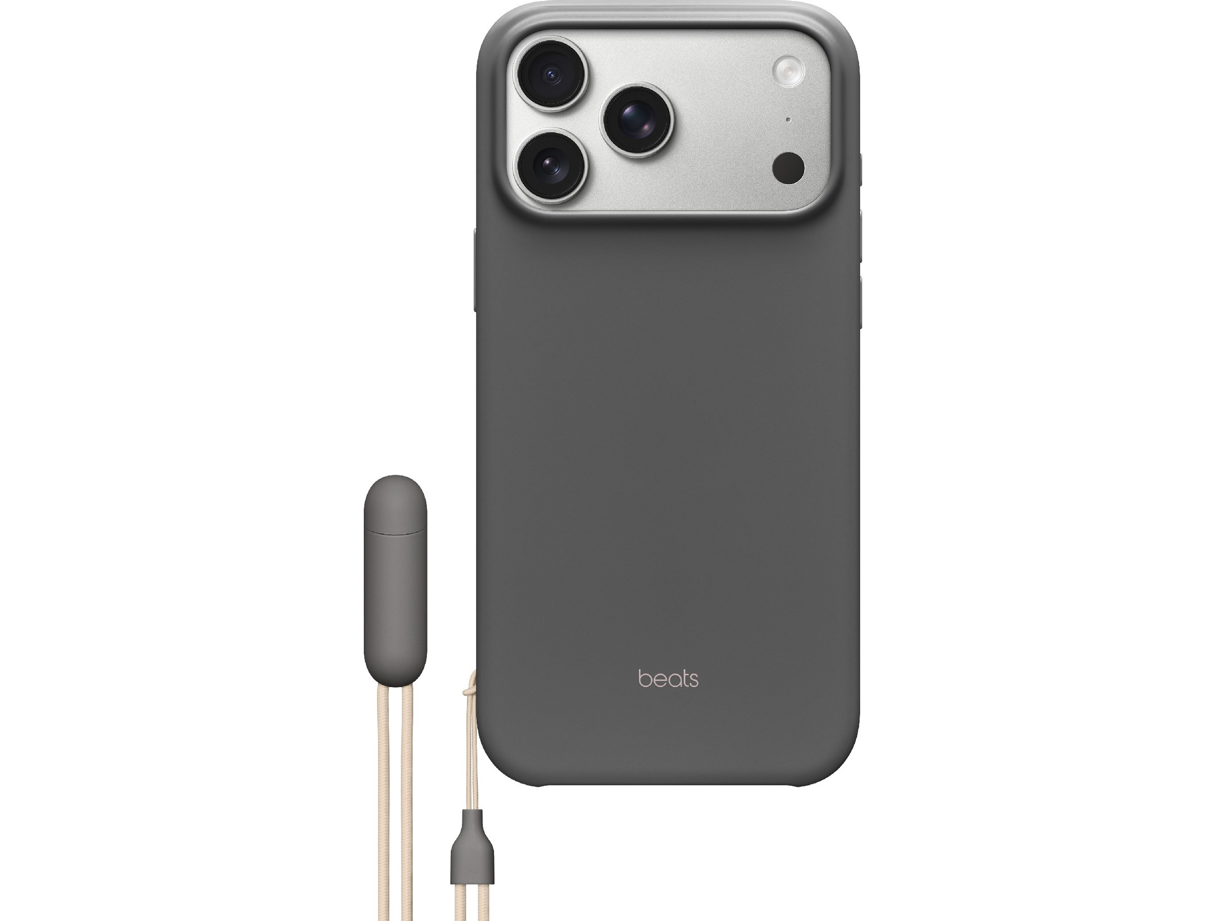 Apple iPhone 17 Pro Max Beats Kickstand deksel med MagSafe (granitt) Deksel til mobiltelefon