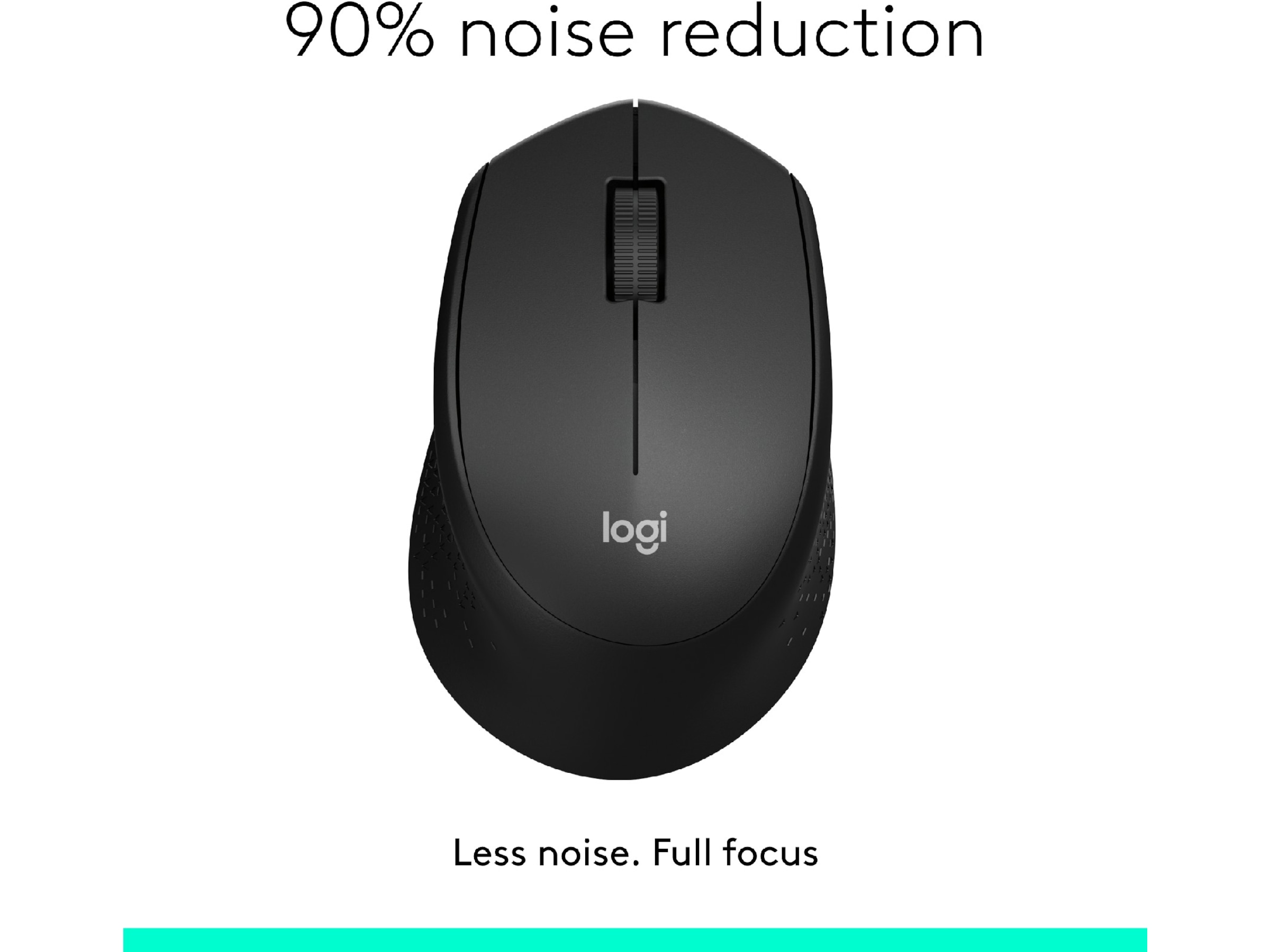 Logitech M330 Silent Plus Trådløs PC mus (sort) Mus