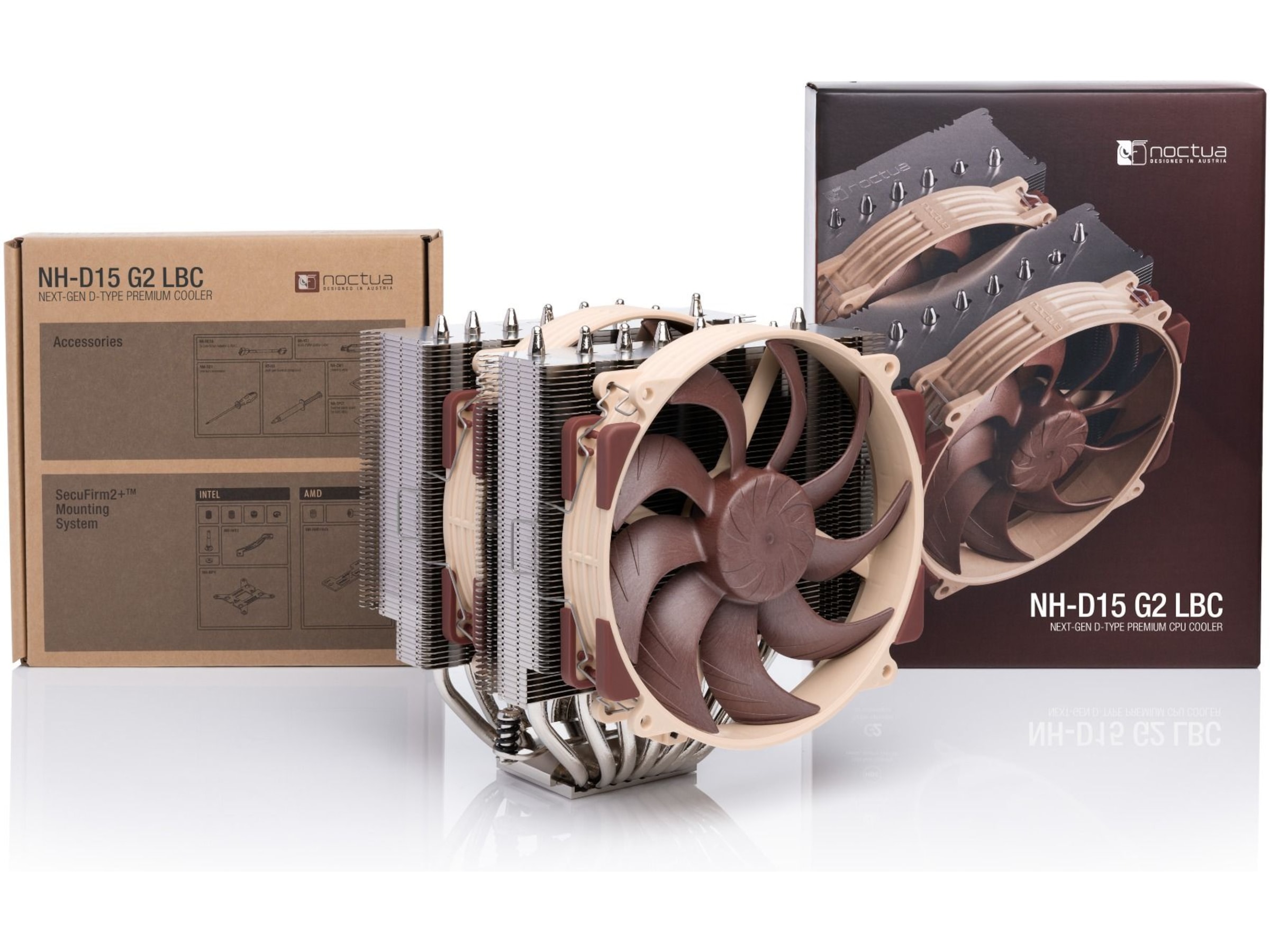 Noctua NH-D15 G2 LBC CPU Kjøler for AMD CPU - Luftkjøling